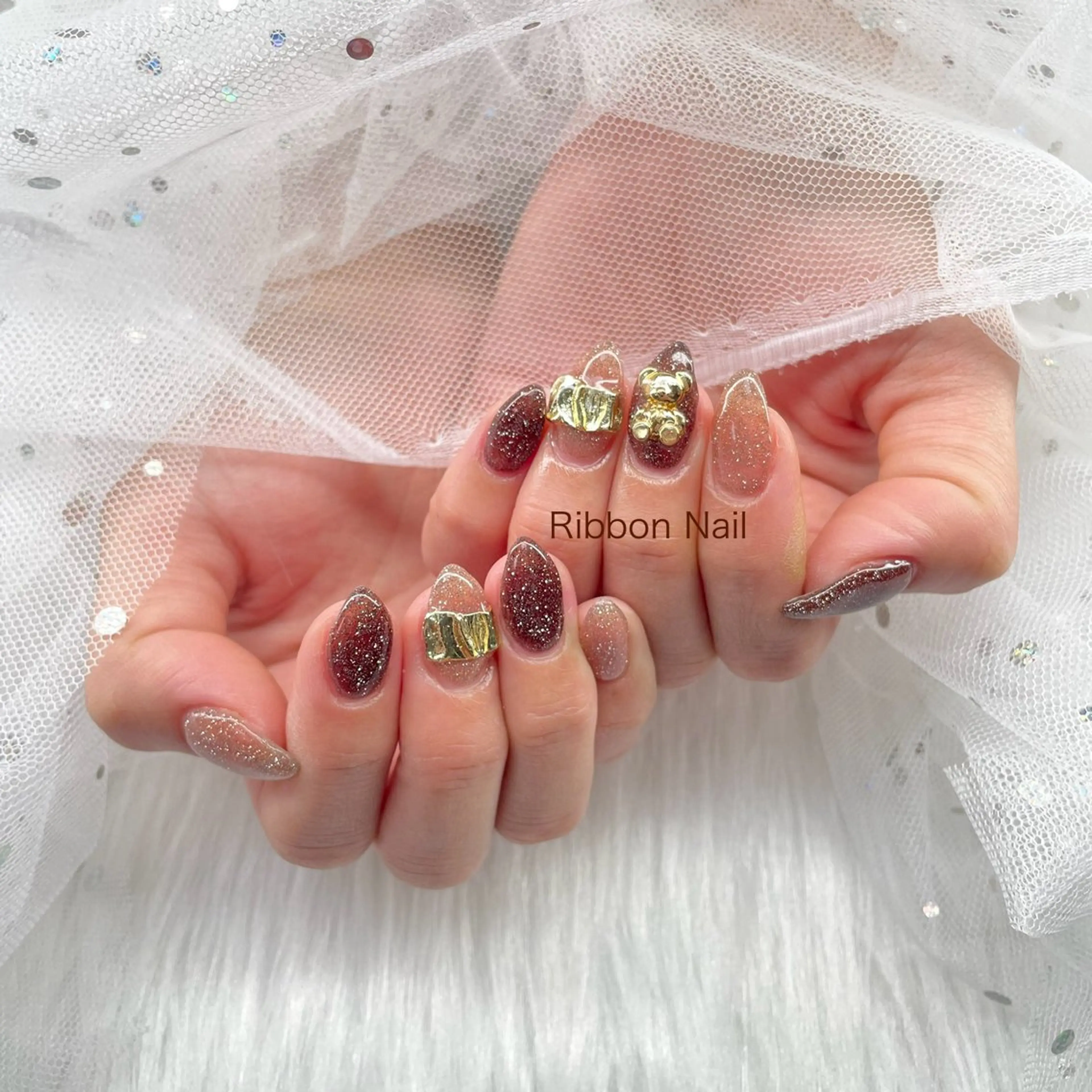 ネイル フラッシュネイル Nail Ambra 天王寺店所属・Nail Ambra fusaのネイルデザイン