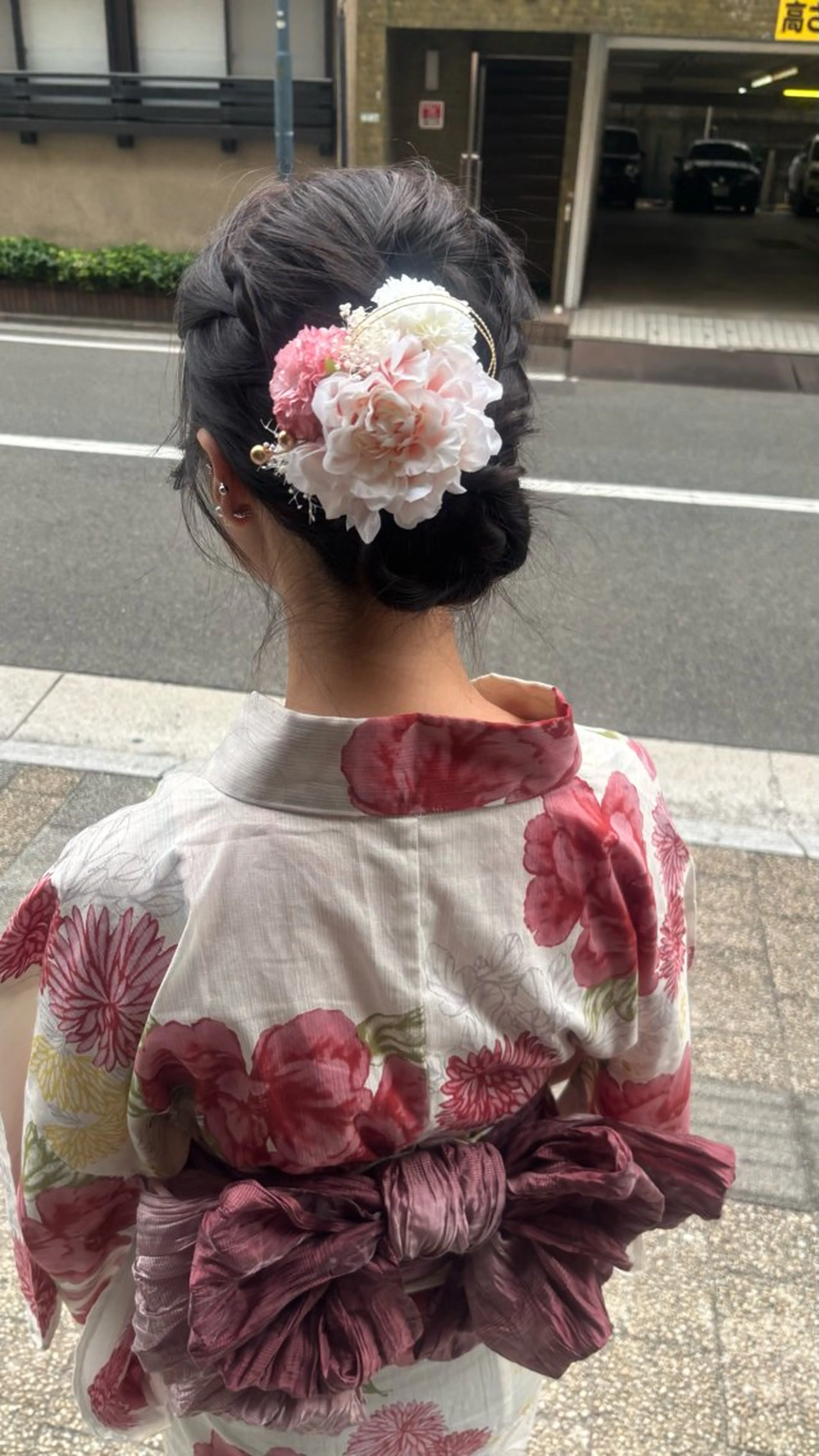 ヘアセットの写真