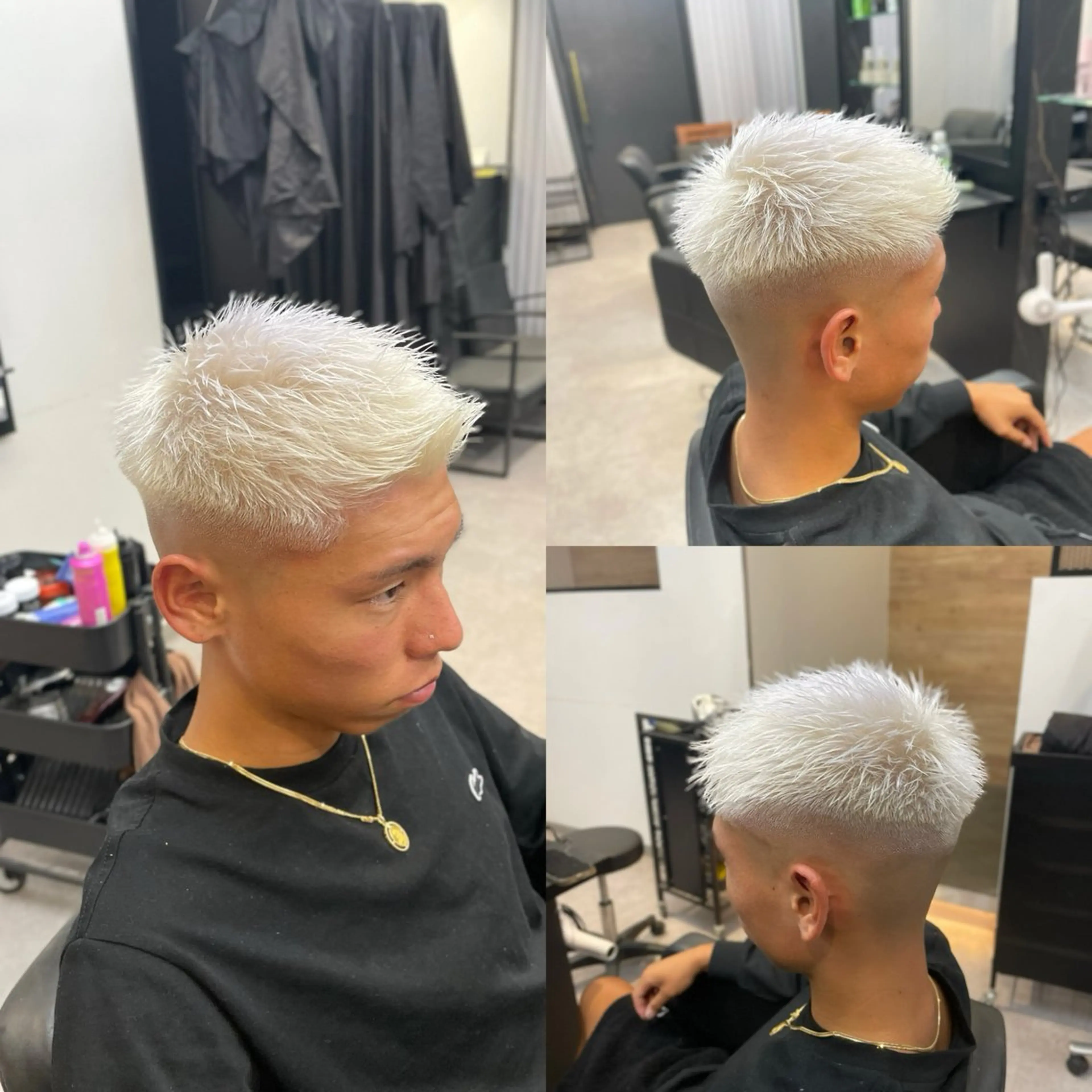 ショート カラー メンズ men'sLapis横浜所属・清藤 竜輝のヘアスタイル