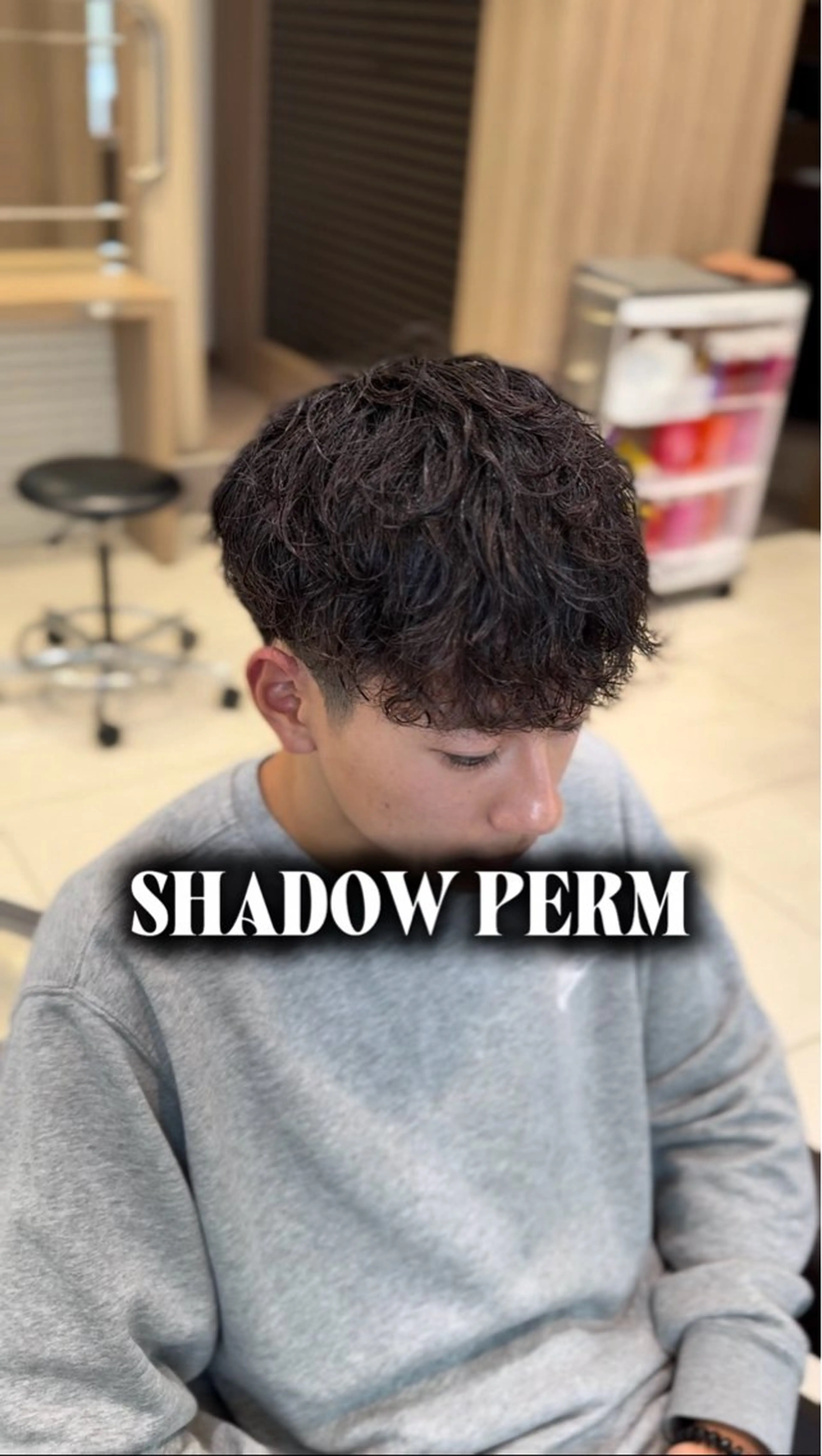 パーマ メンズ カット パーマ 波巻き･カルマ パーマ特化/aoiのヘアスタイル