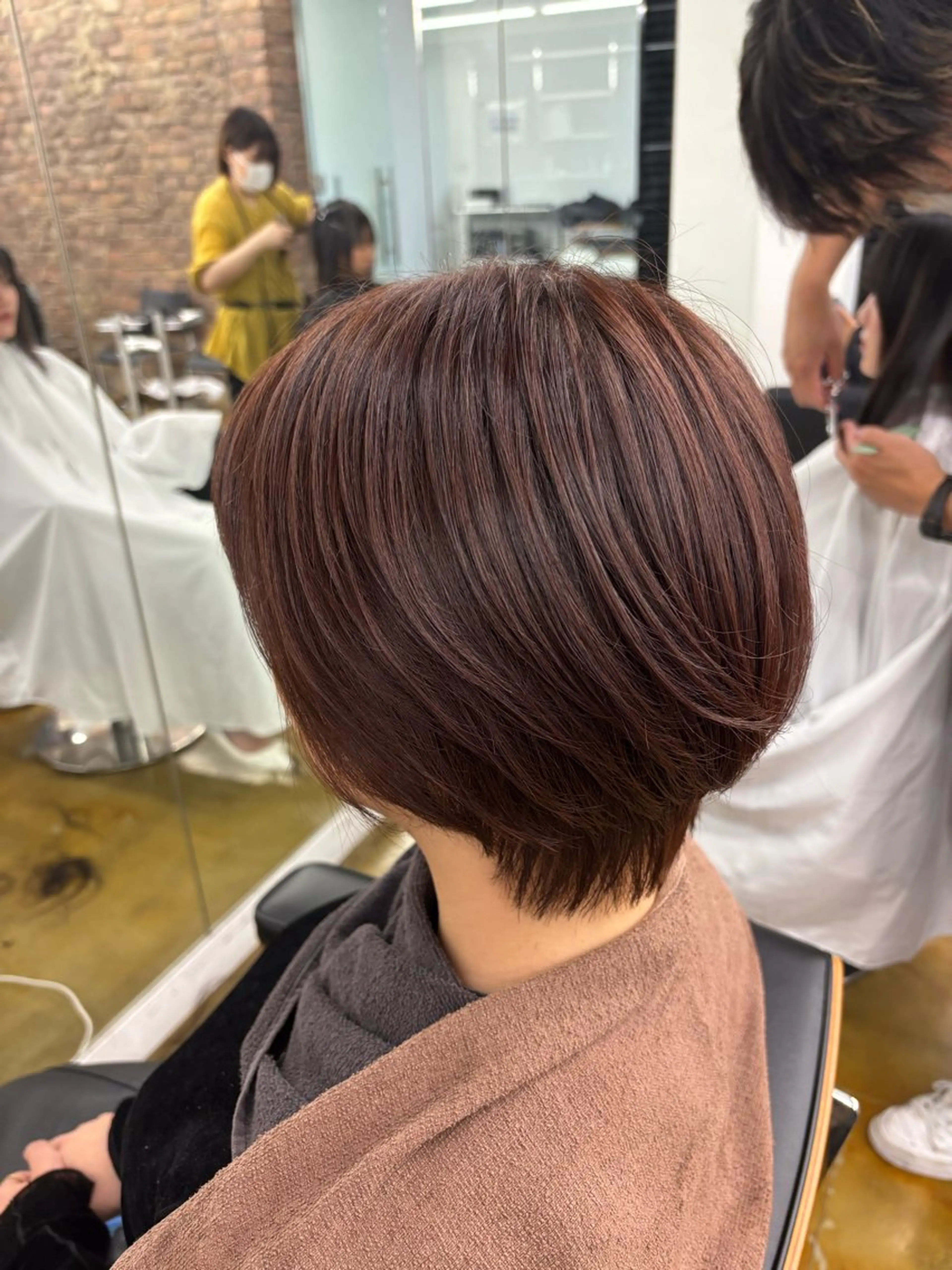 ショート little錦糸町所属・透明感カラー🫧/ Tomy🌙のヘアスタイル
