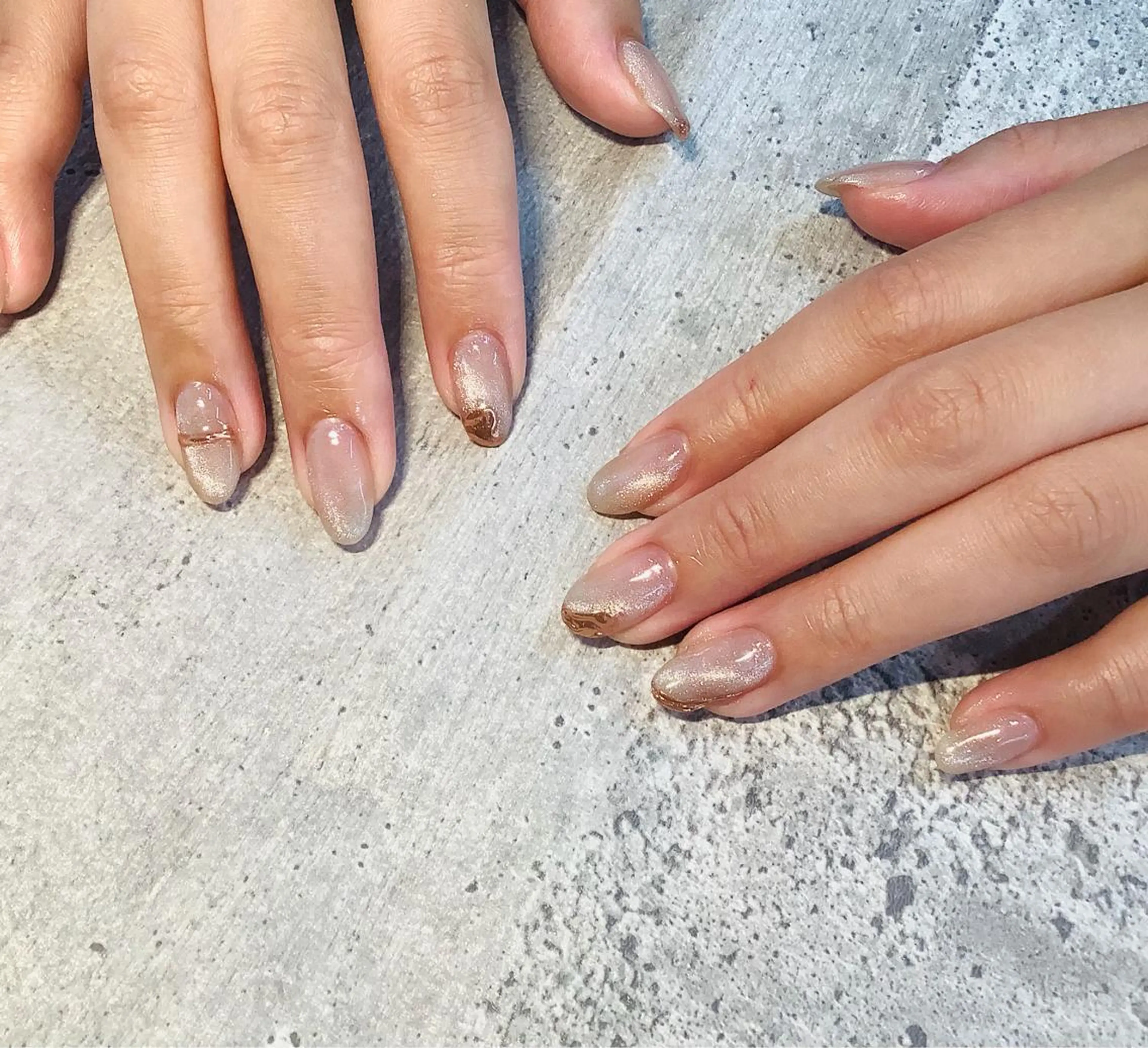 ネイル アートネイル ミラーネイル ハンドネイル nail salon etoile所属・nail salon etoile 中村のネイルデザイン