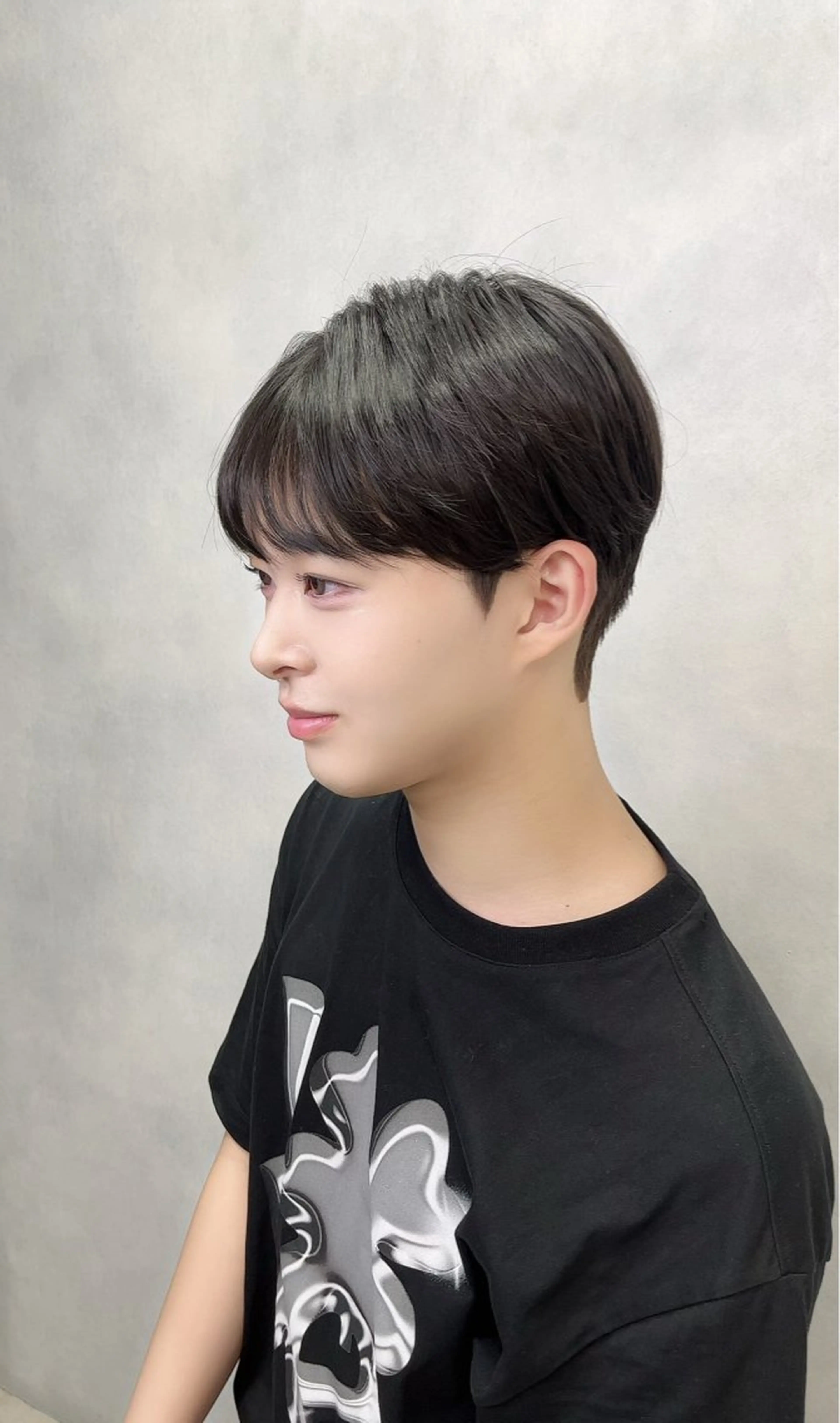 パーマ メンズ カット パーマ 大阪韓国メンズ特化 LUNAのヘアスタイル