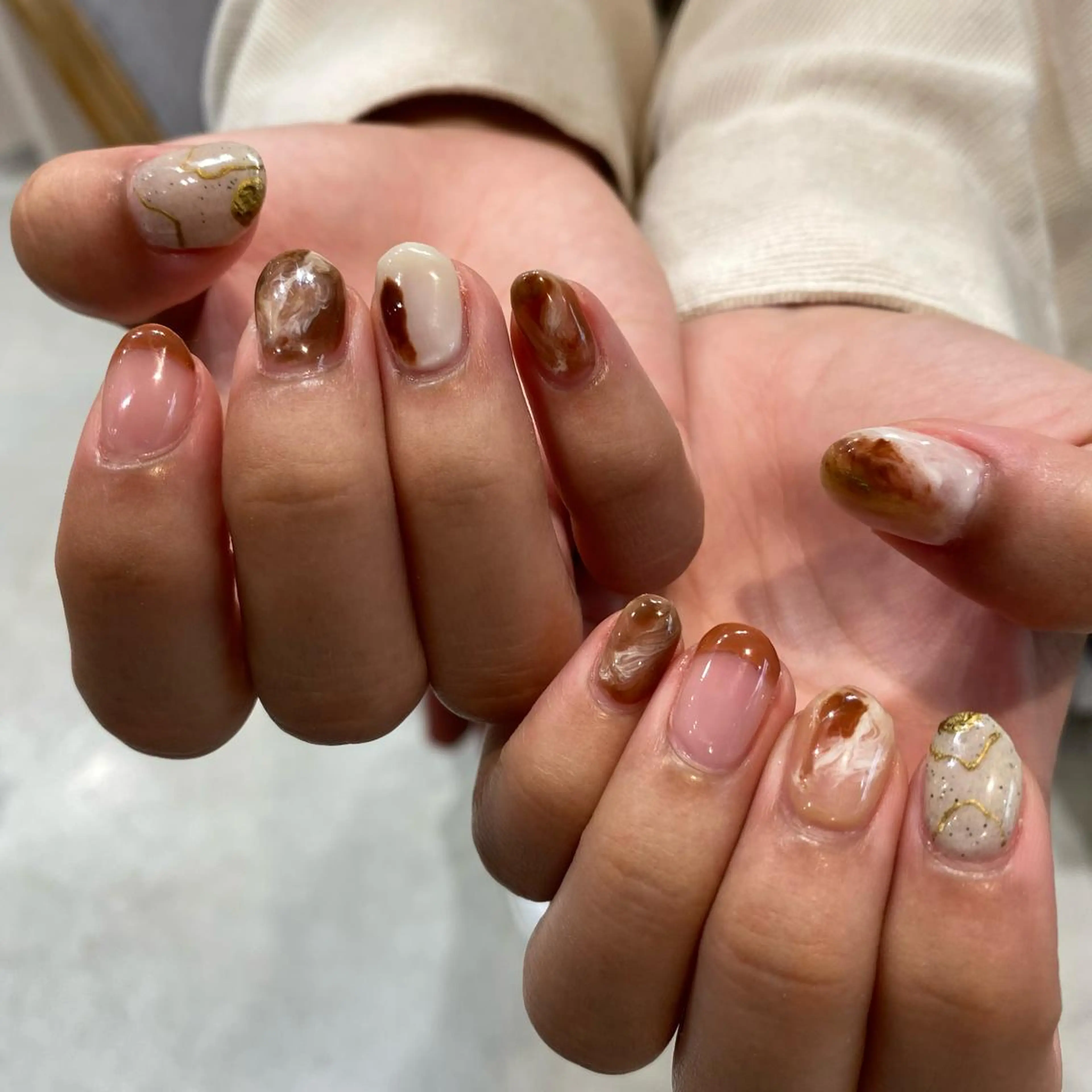 ネイル ハンドネイル ハンドケア 平野葵🎀 hair/nailのネイルデザイン