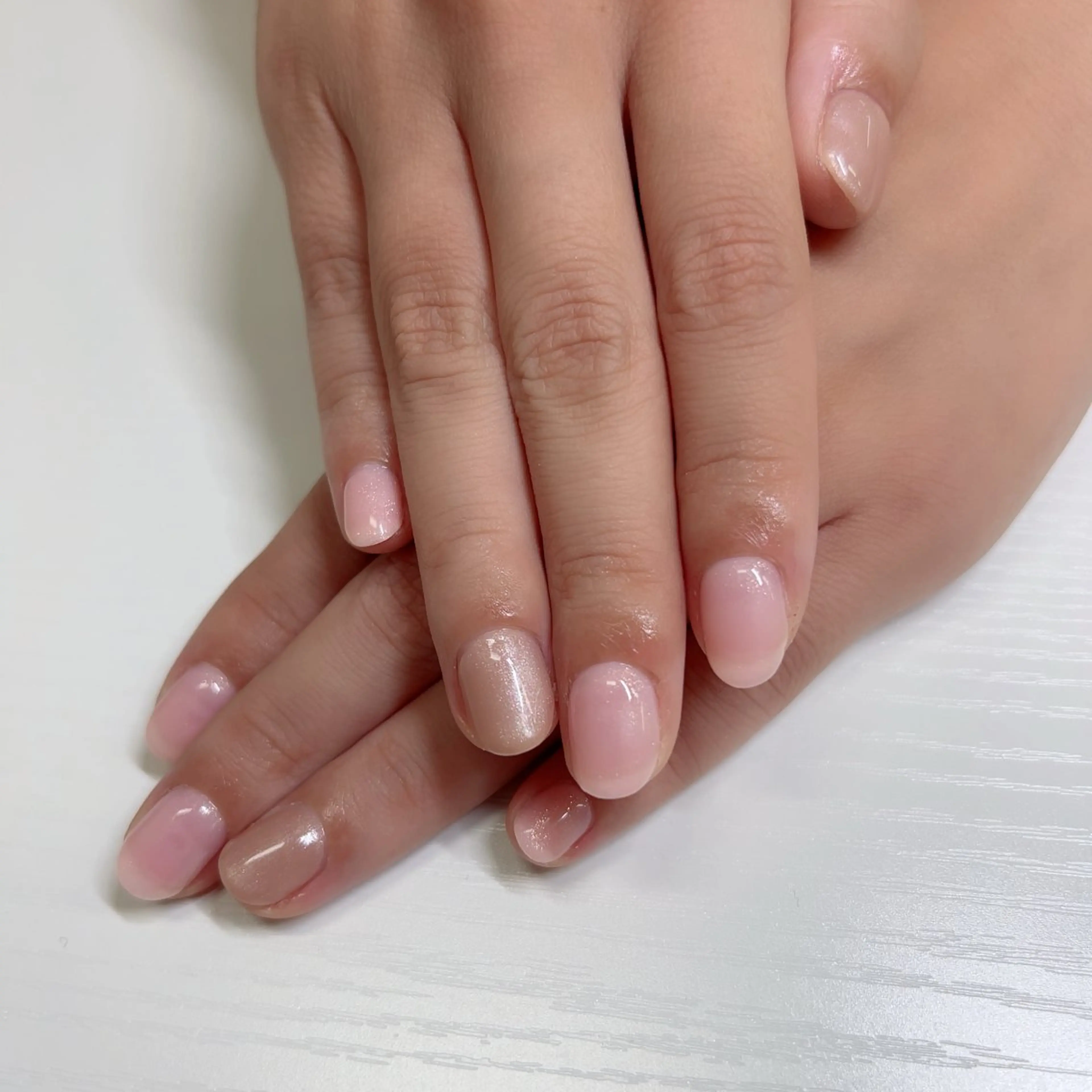 ネイル ワンカラーネイル シンプルネイル ハンドネイル Bianca国分寺 saitoのネイルデザイン