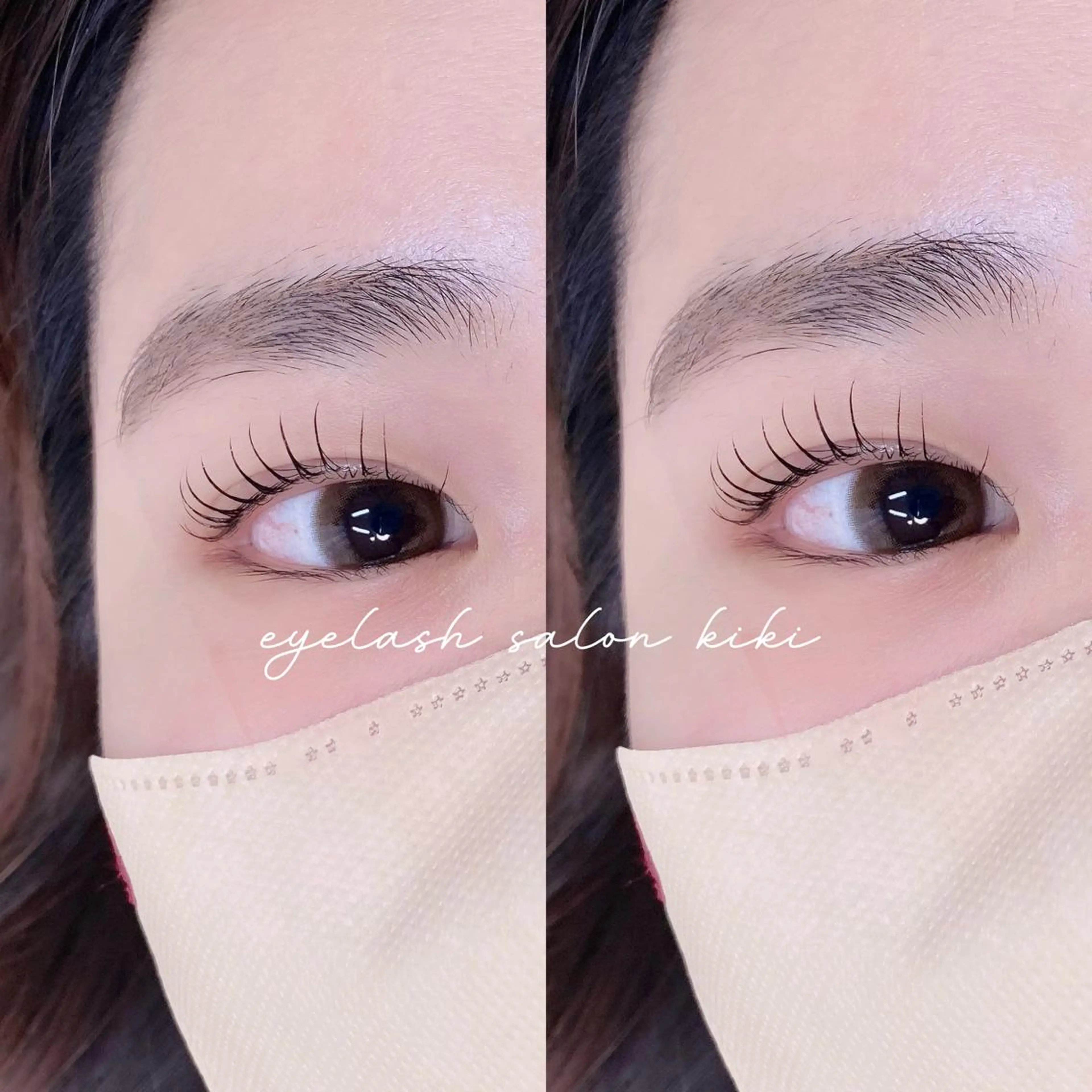 マツエク・マツパ 一重×まつ毛パーマ eyelash  salon kiki所属・玉造駅すぐ⌇kiki eyelashのマツエク・マツパデザイン
