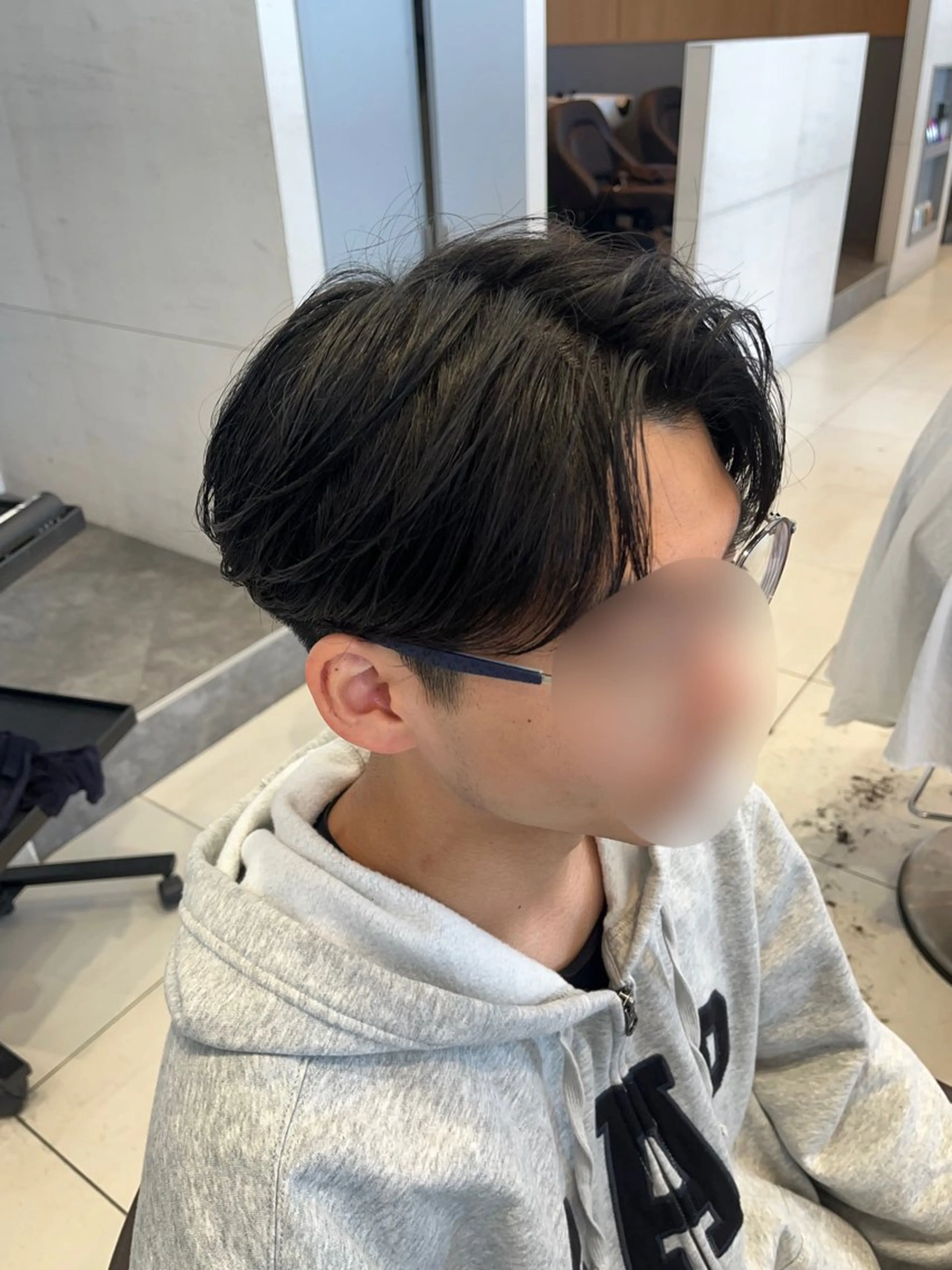 メンズ カット パーマ 小野 湊来のヘアスタイル