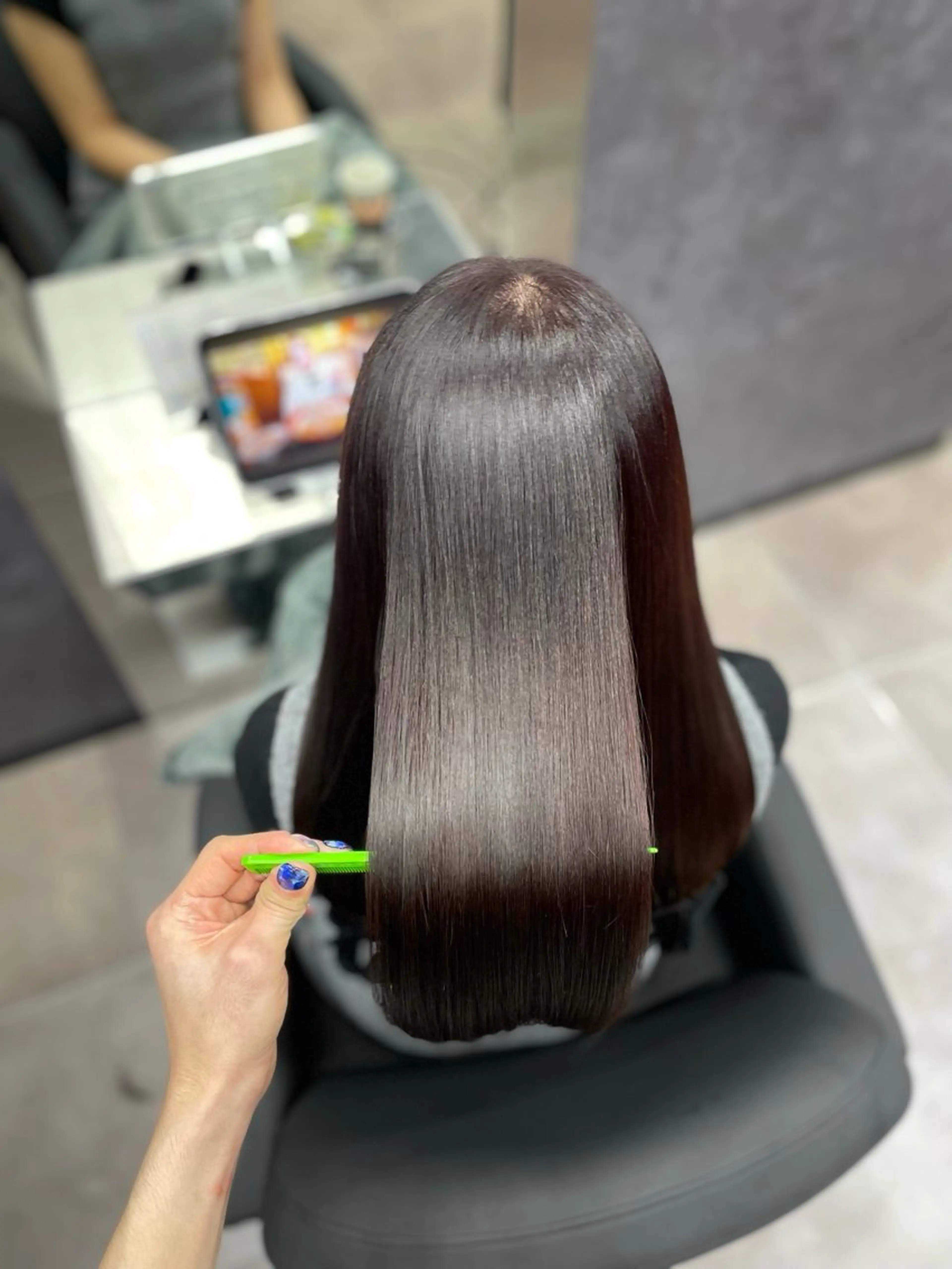 ロング カット ヘアカラー トリートメント CYNTHIADUE 店長✂︎IRISUのヘアスタイル