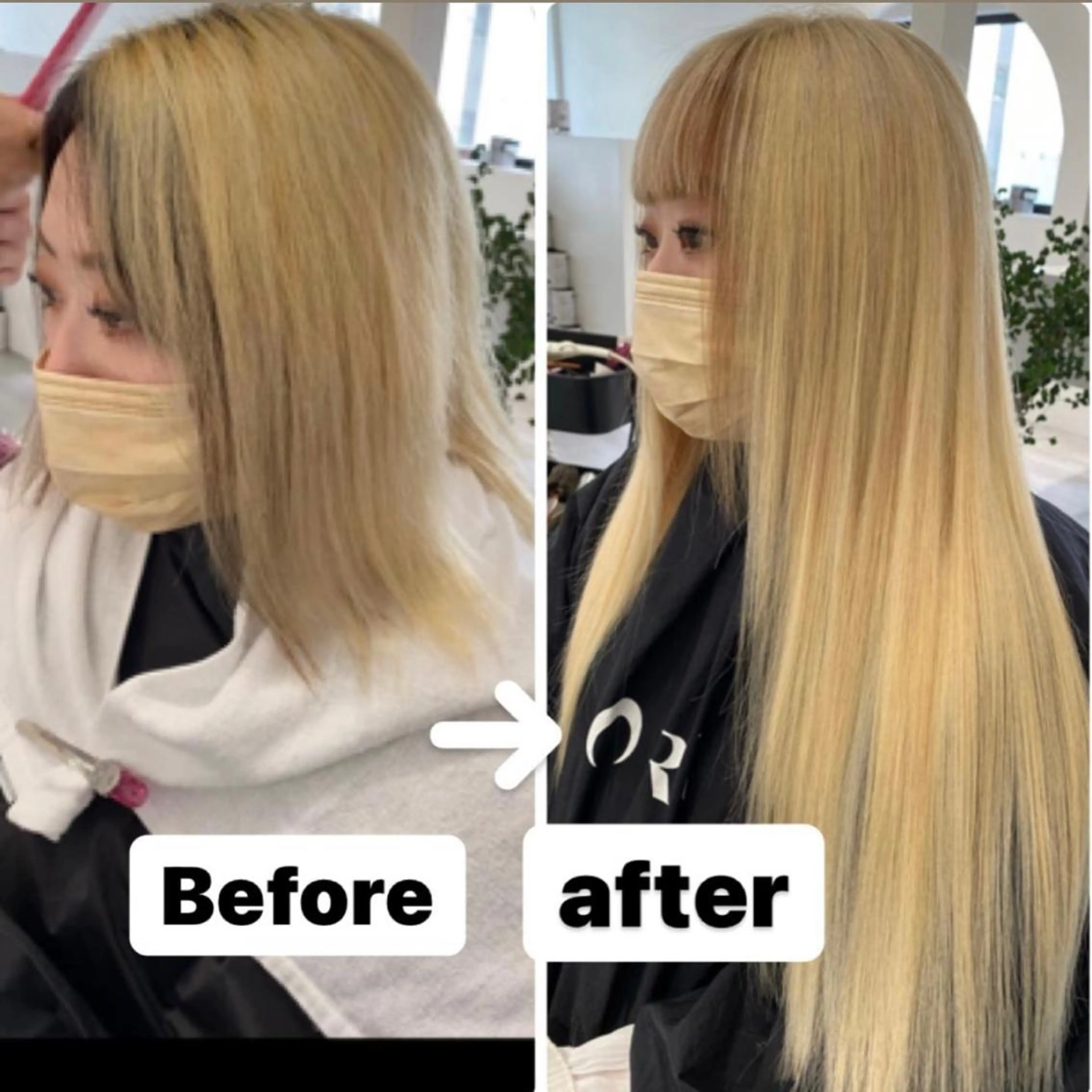 ロング エクステ philia所属・HONO/韓国 🇰🇷大阪エクステのヘアスタイル