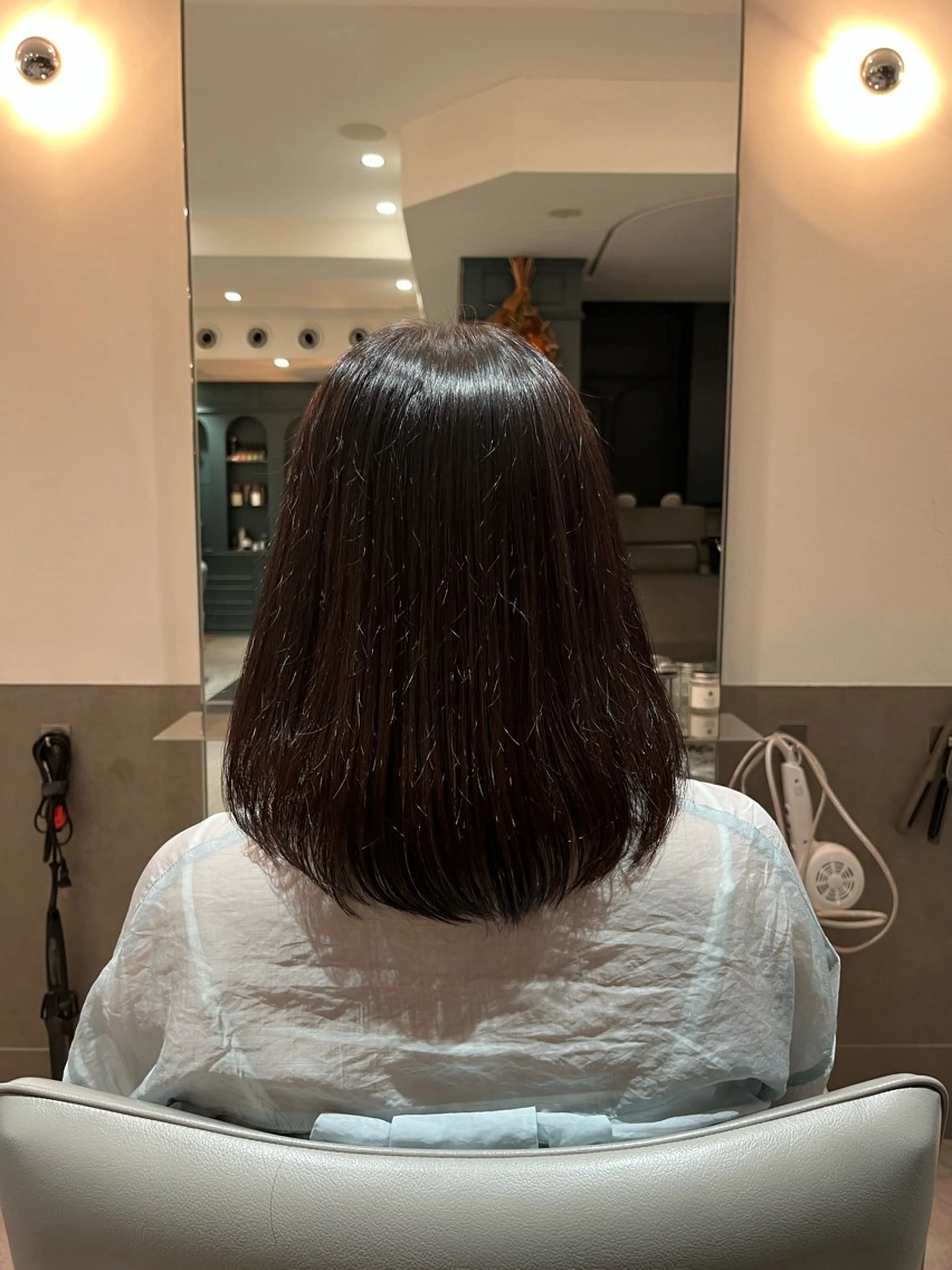 ミディアム 🍊暖色カラー🍊 sakuraのヘアスタイル
