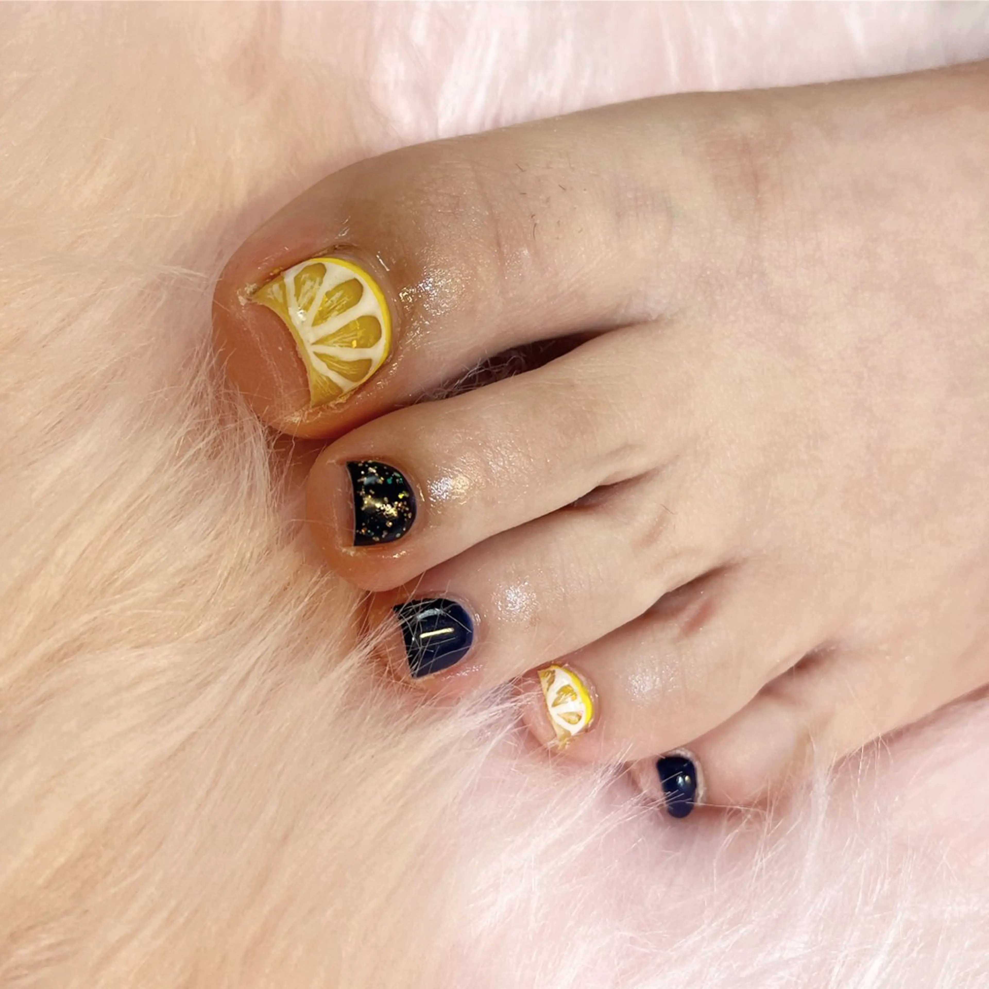 ネイル ネイビー ネイルサロン flatのネイルデザイン