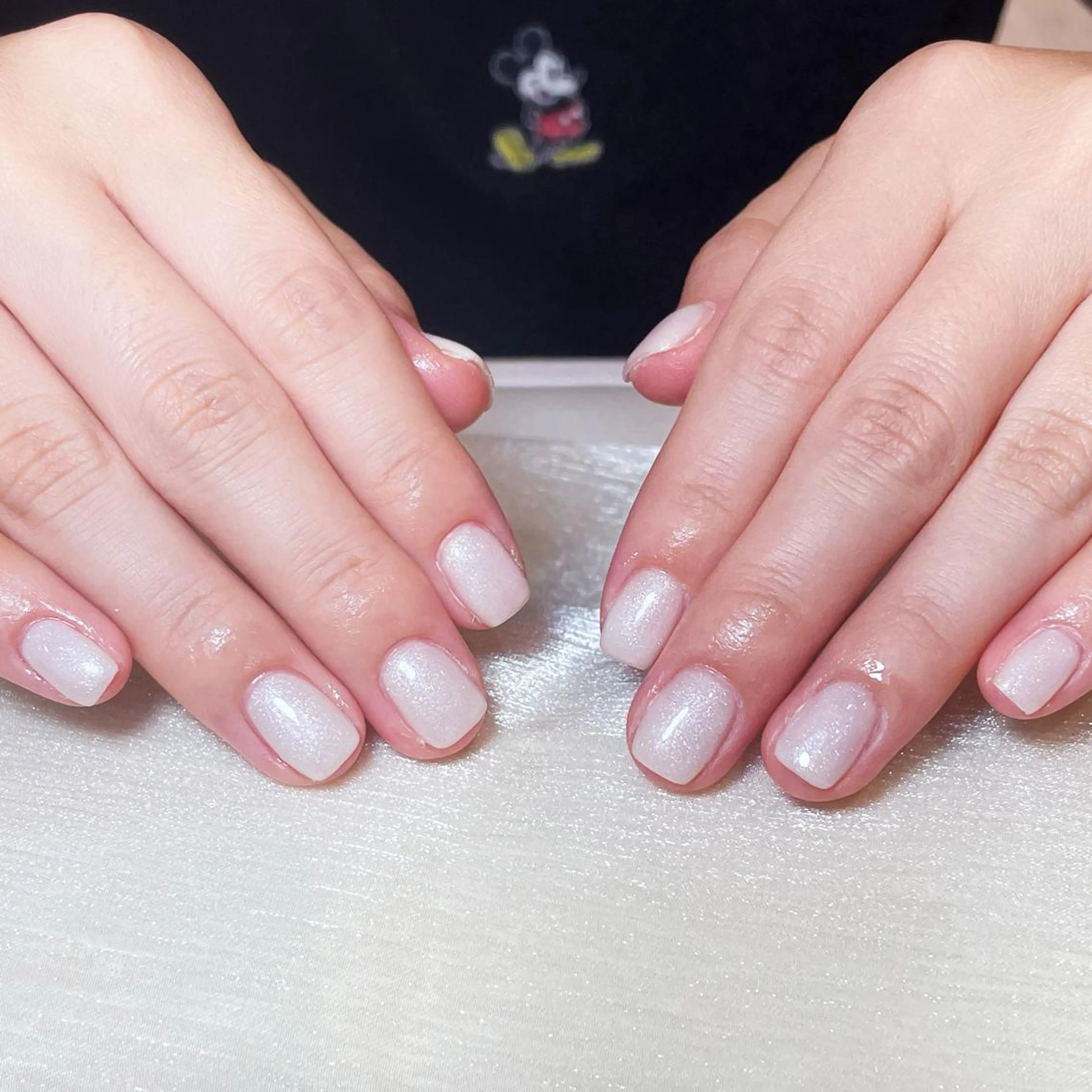 ネイル アートネイル オーロラネイル ガーリー キラキラネイル 韓国ネイル ハンドネイル DIAMOND 💅のネイルデザイン