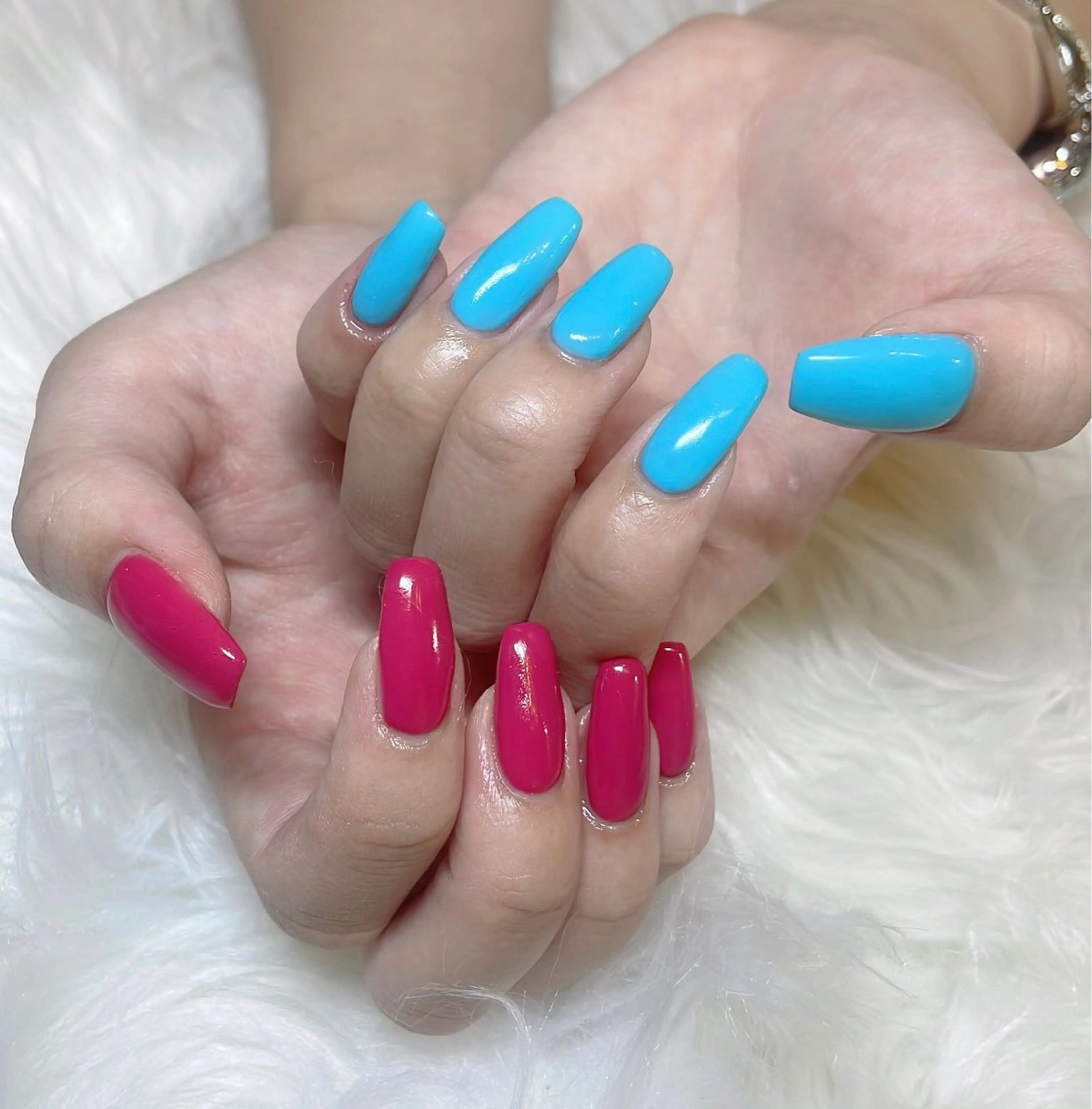 ネイル ジェルネイル ワンカラーネイル ハンドネイル fleur nailのネイルデザイン