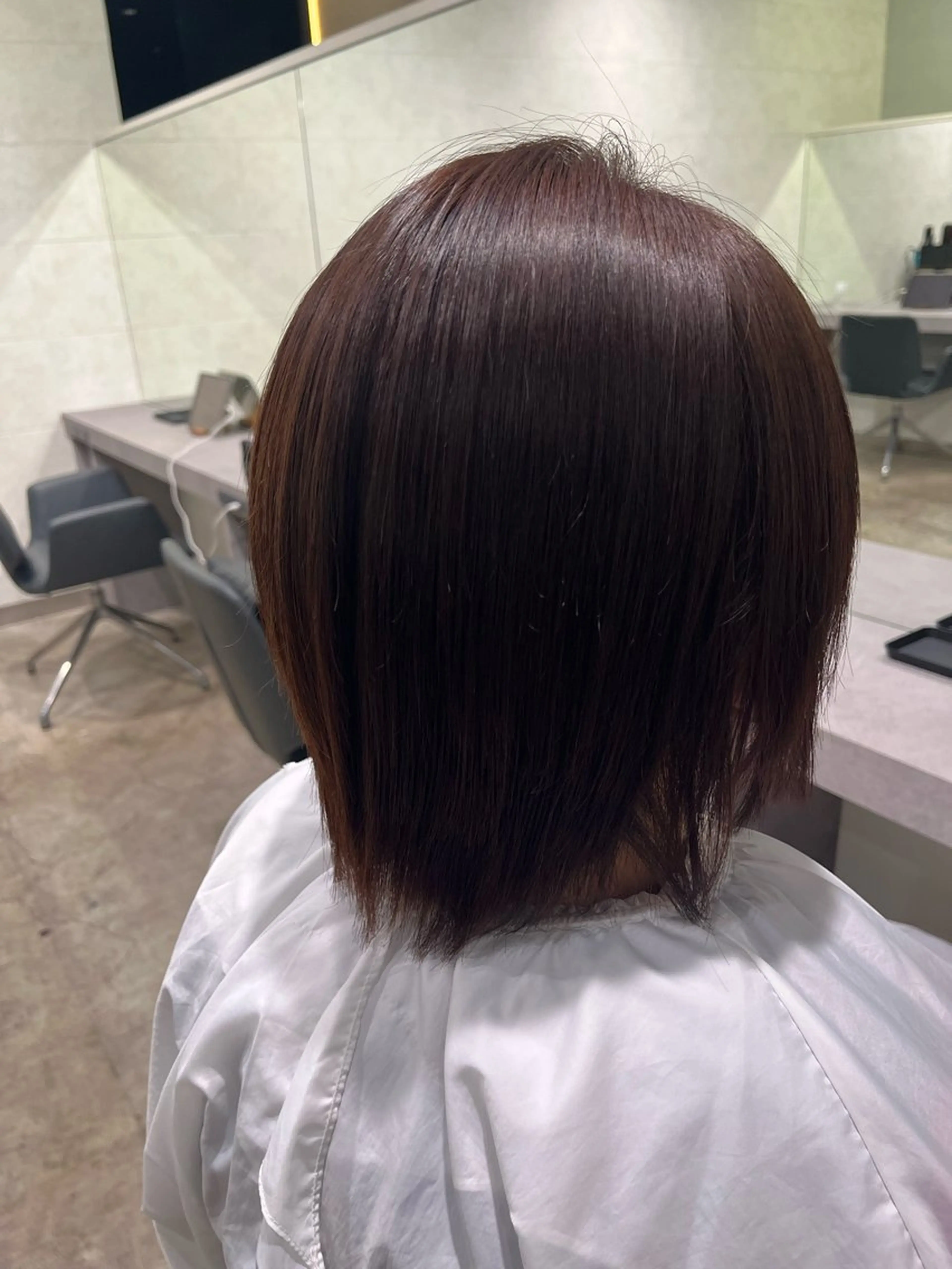 ショート パーマ ストレートパーマ 似合わせカット✖️ 美髪矯正特化いくたのヘアスタイル