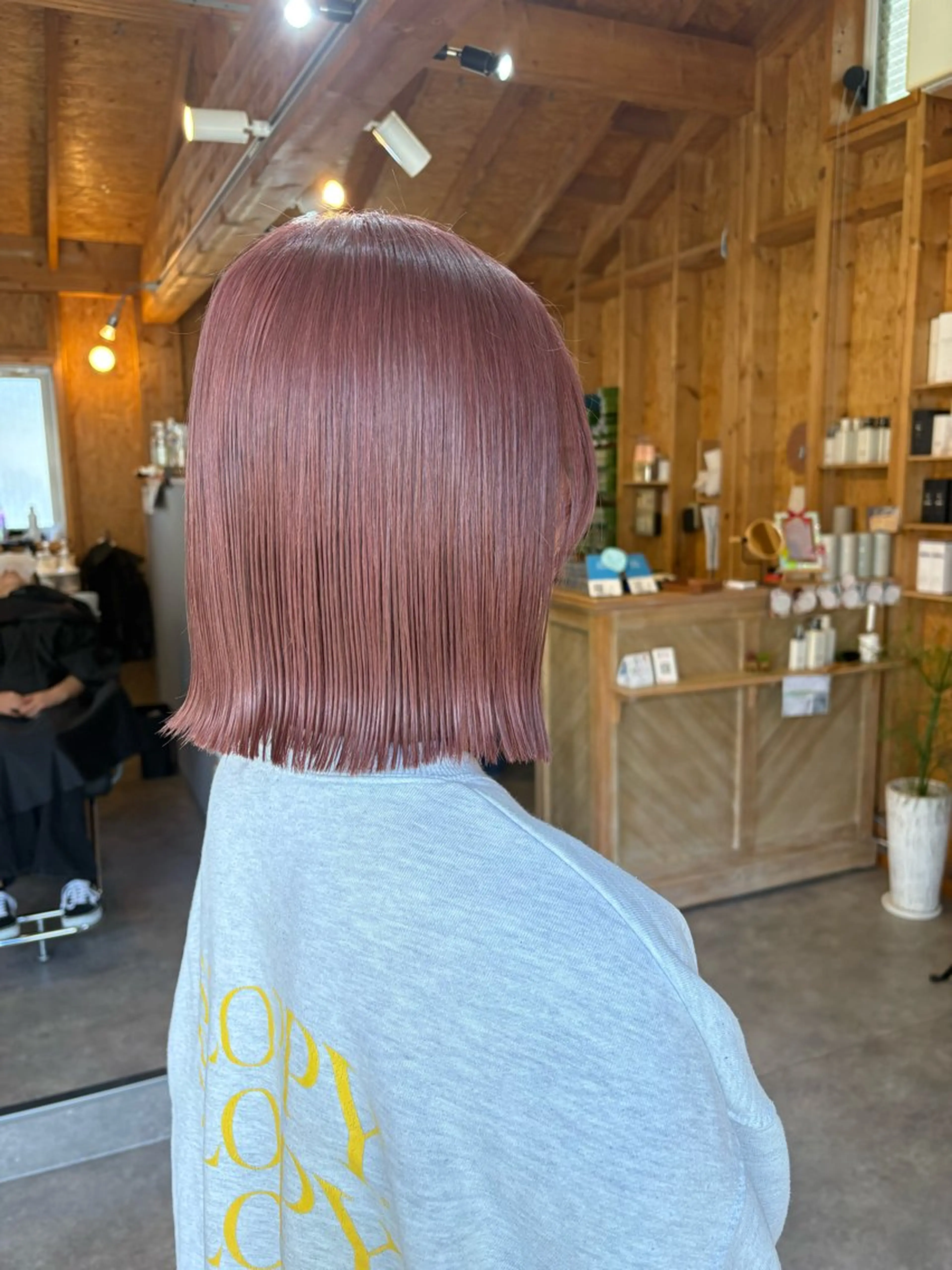 カラー カット ヘアカラー トリートメント まろみ暖色× chia🕯のヘアスタイル