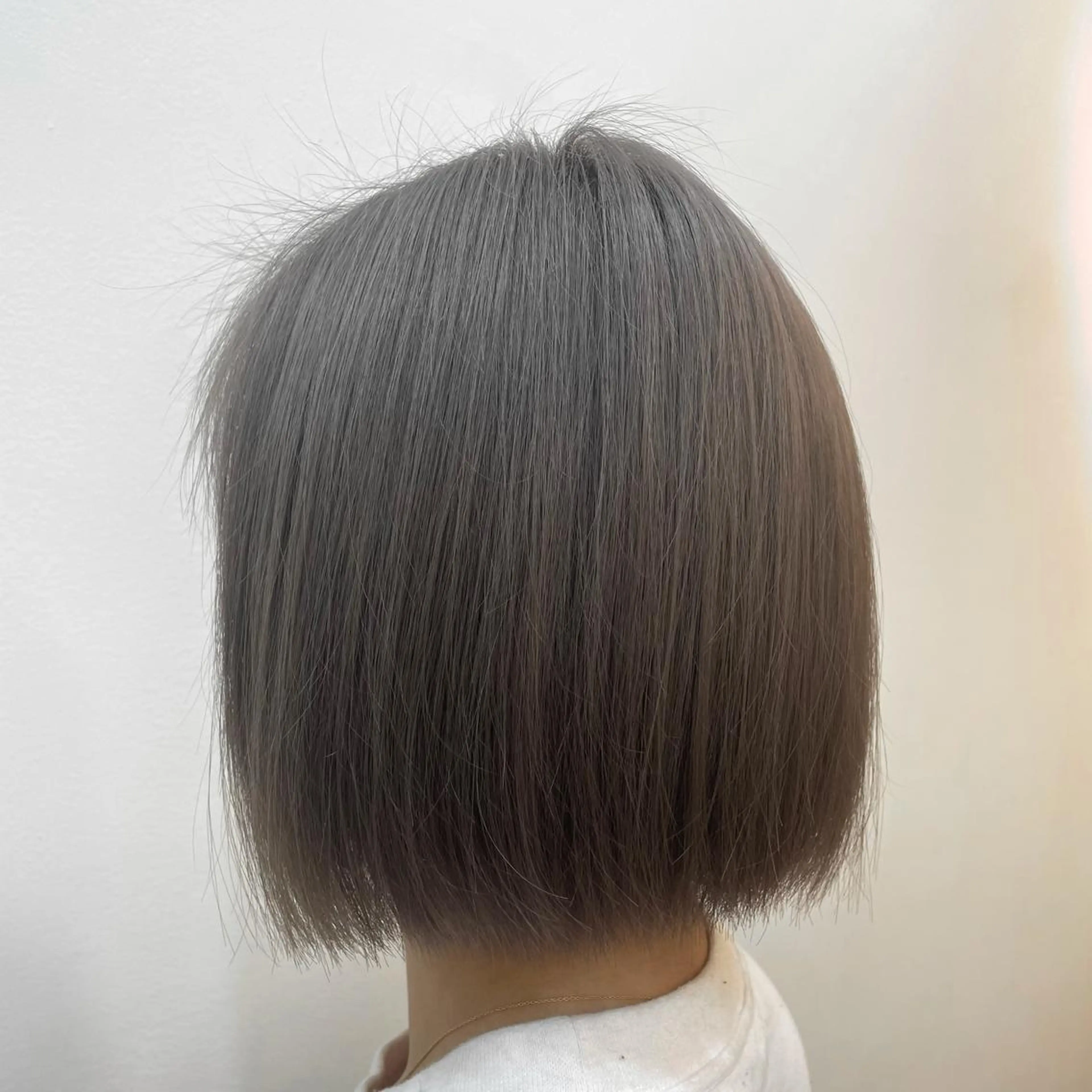 ショート カラー グレージュ 【azure横浜】 🧸misaki🌸のヘアスタイル