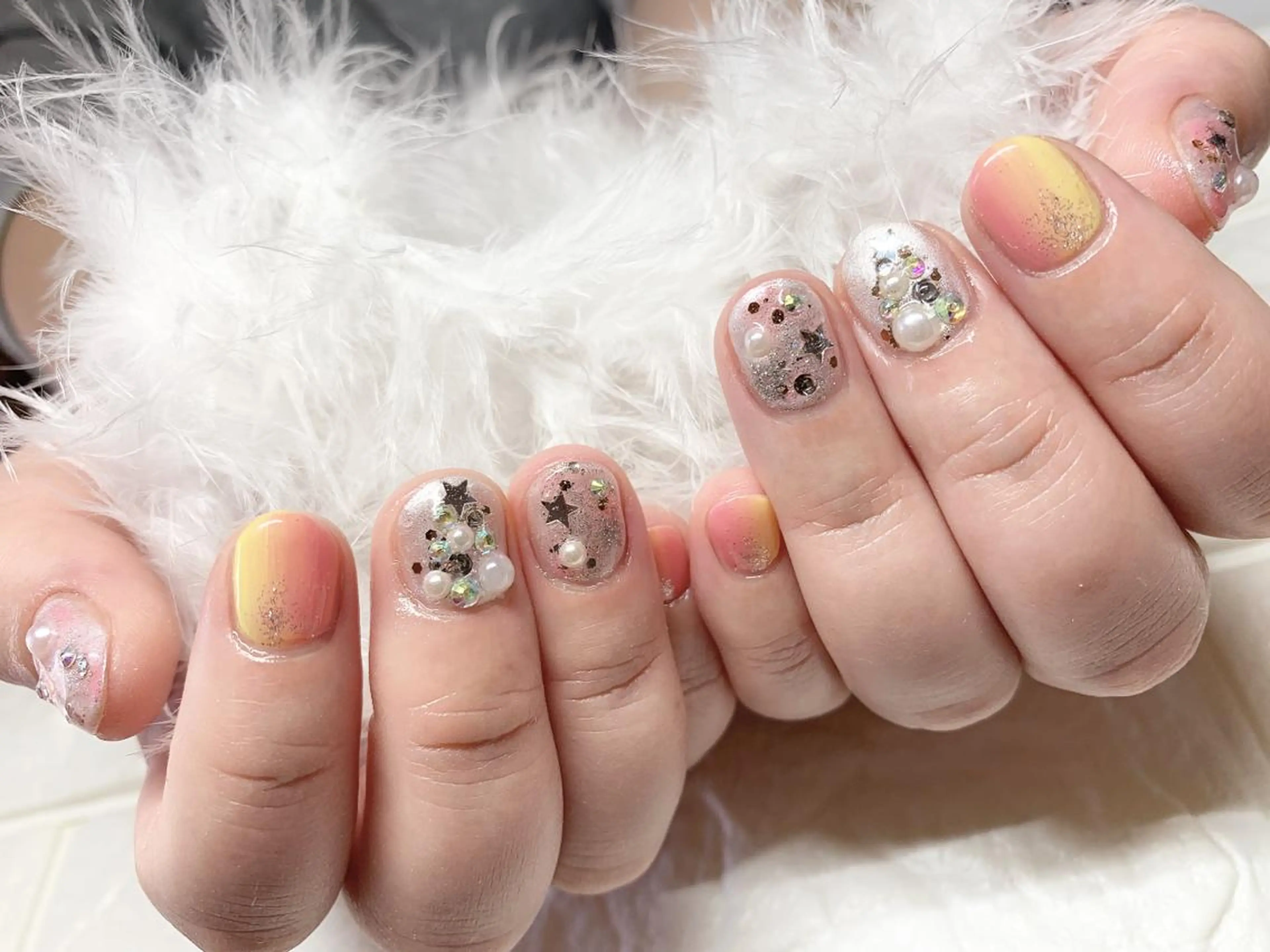 ネイル 持ち込み ハンドネイル Nail &Beauty Salon ☆Kirari☆所属・ビューティサロン ☆Kirari☆のネイルデザイン