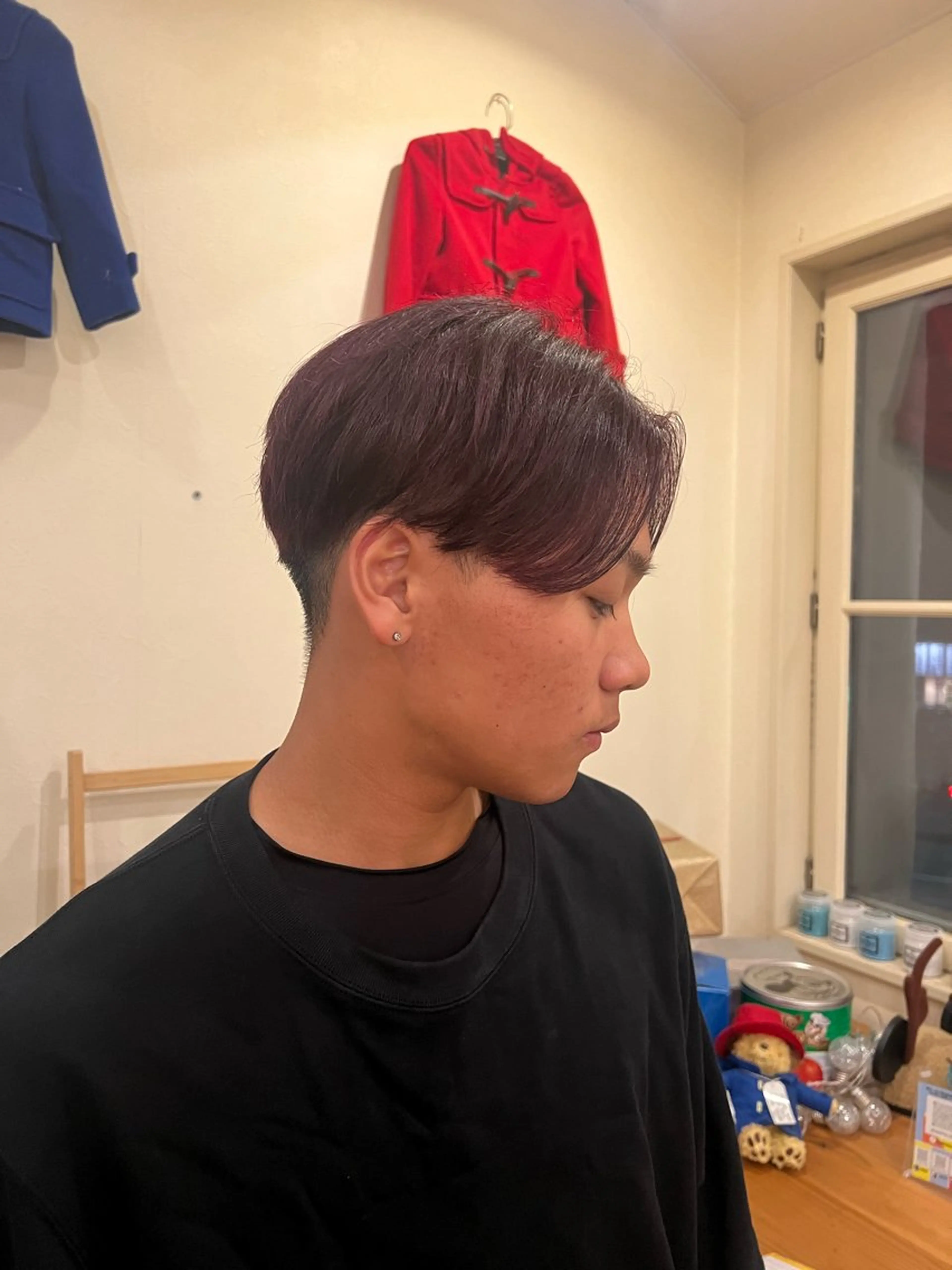 男性限定‼️【カット+ワンカラー+眉カット】🌱の写真