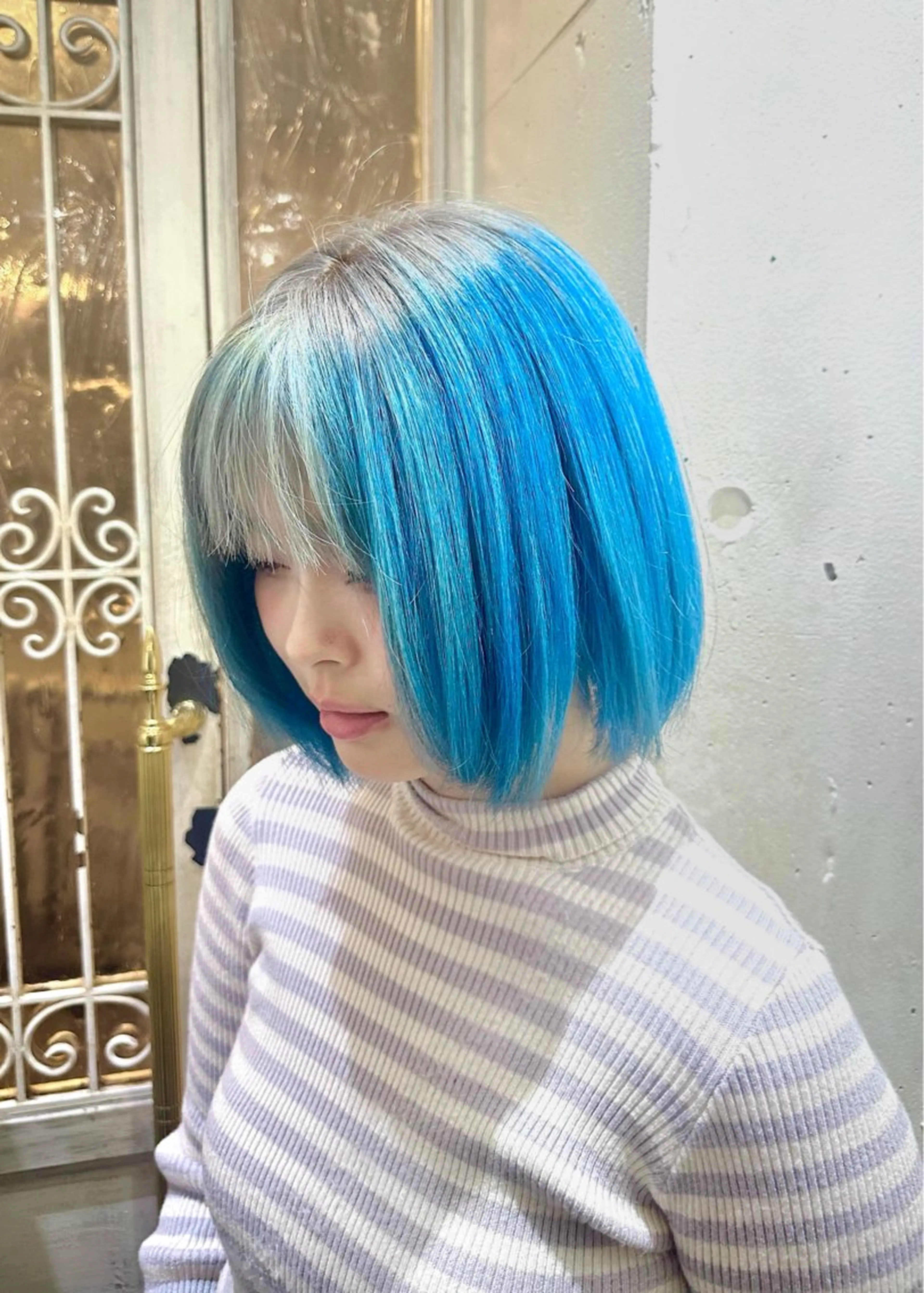 ショート ヘアカラー レイヤーカット/ハイ トーン✂︎ゆーぴ✂︎のヘアスタイル