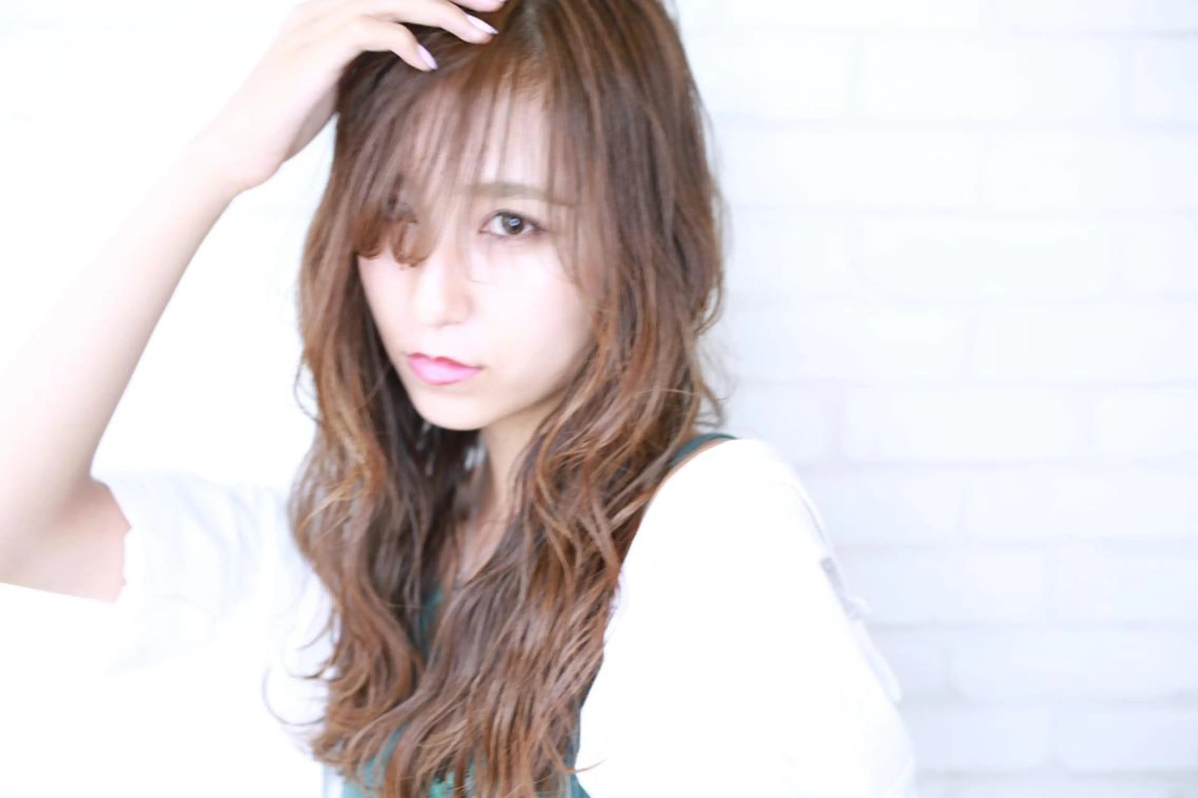 ロング カラー パーマ ヘアアレンジ カルラ　蒲田店所属・大久保寿高✨ なりたい色を叶える✨のヘアスタイル