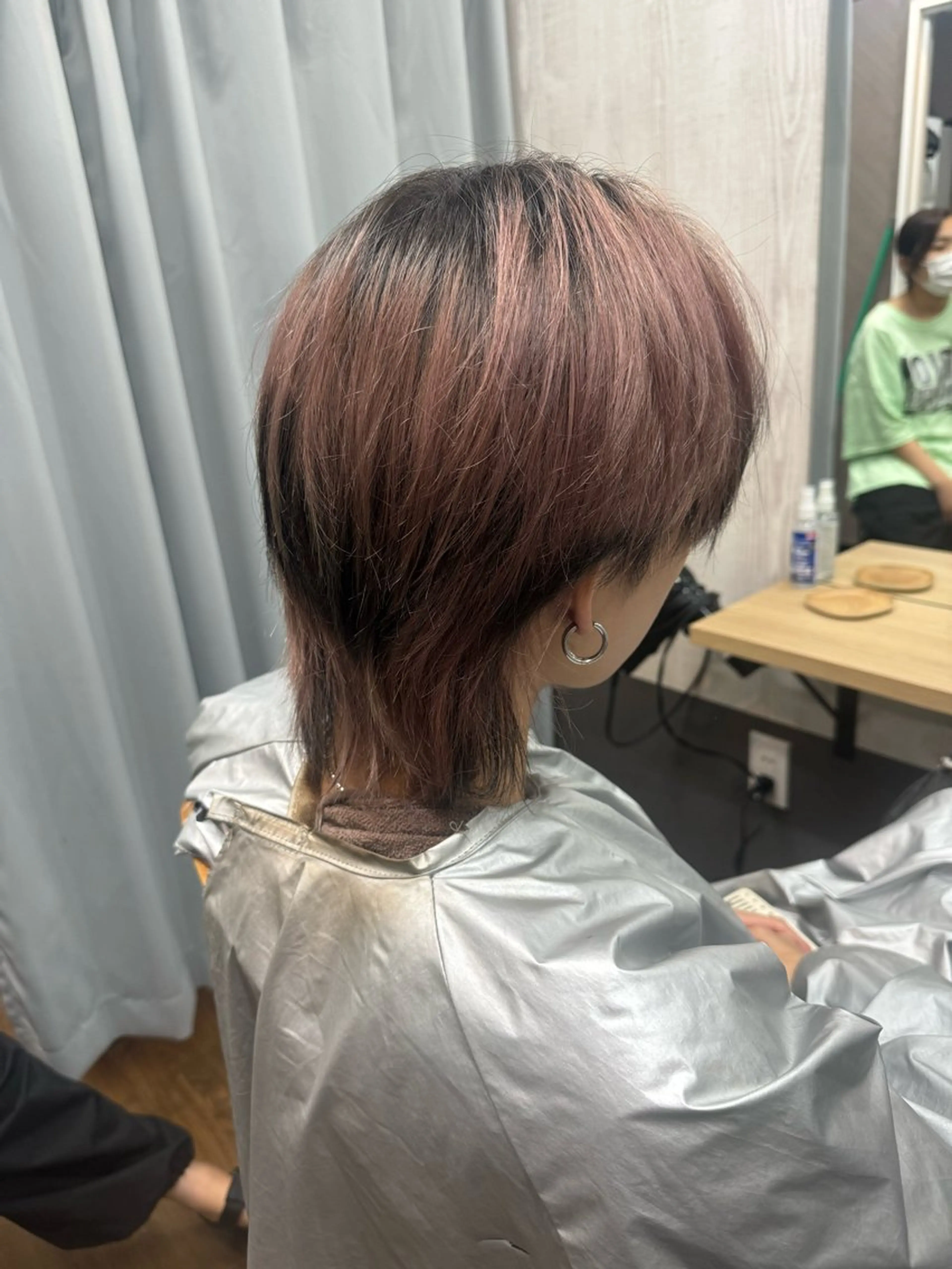 ミディアム カット ヘアカラー トリートメント TELA HAIR 稲毛店　千尋のヘアスタイル