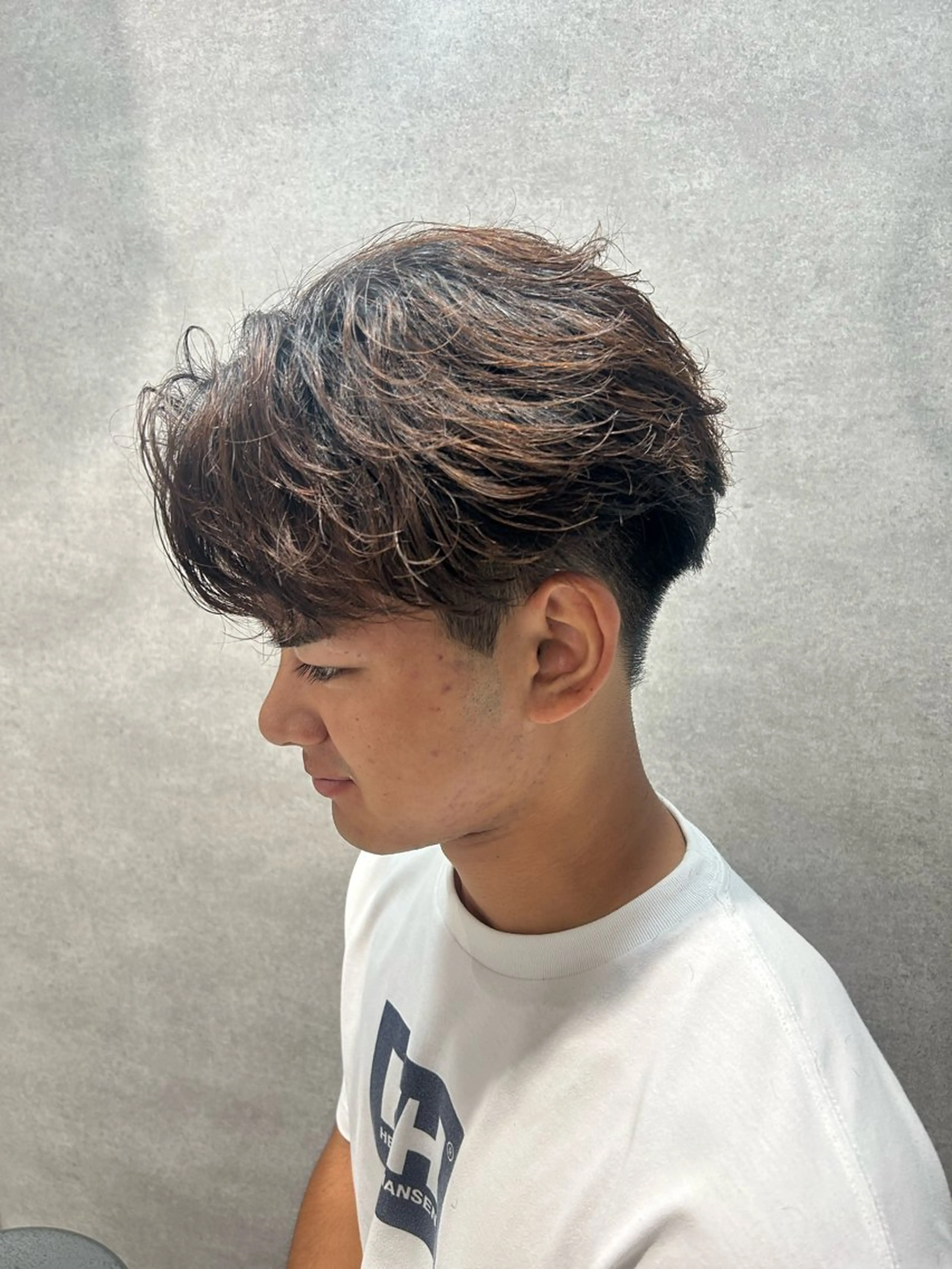 ヘアアレンジ メンズ モデル募集⛓️ 西澤結羽のヘアスタイル