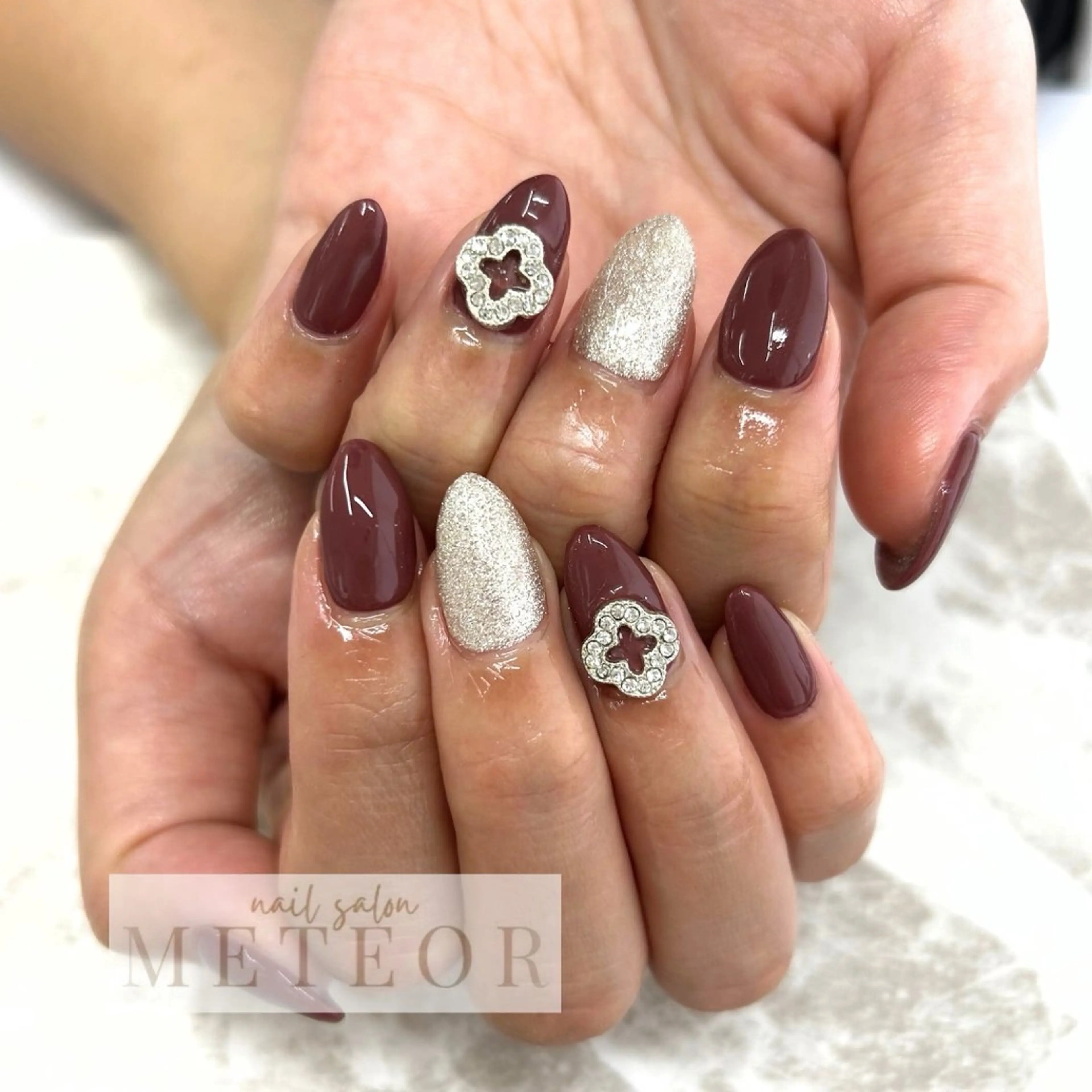 ミディアム ハンドネイル nailsalon meteor所属・meteor staffのその他イメージ