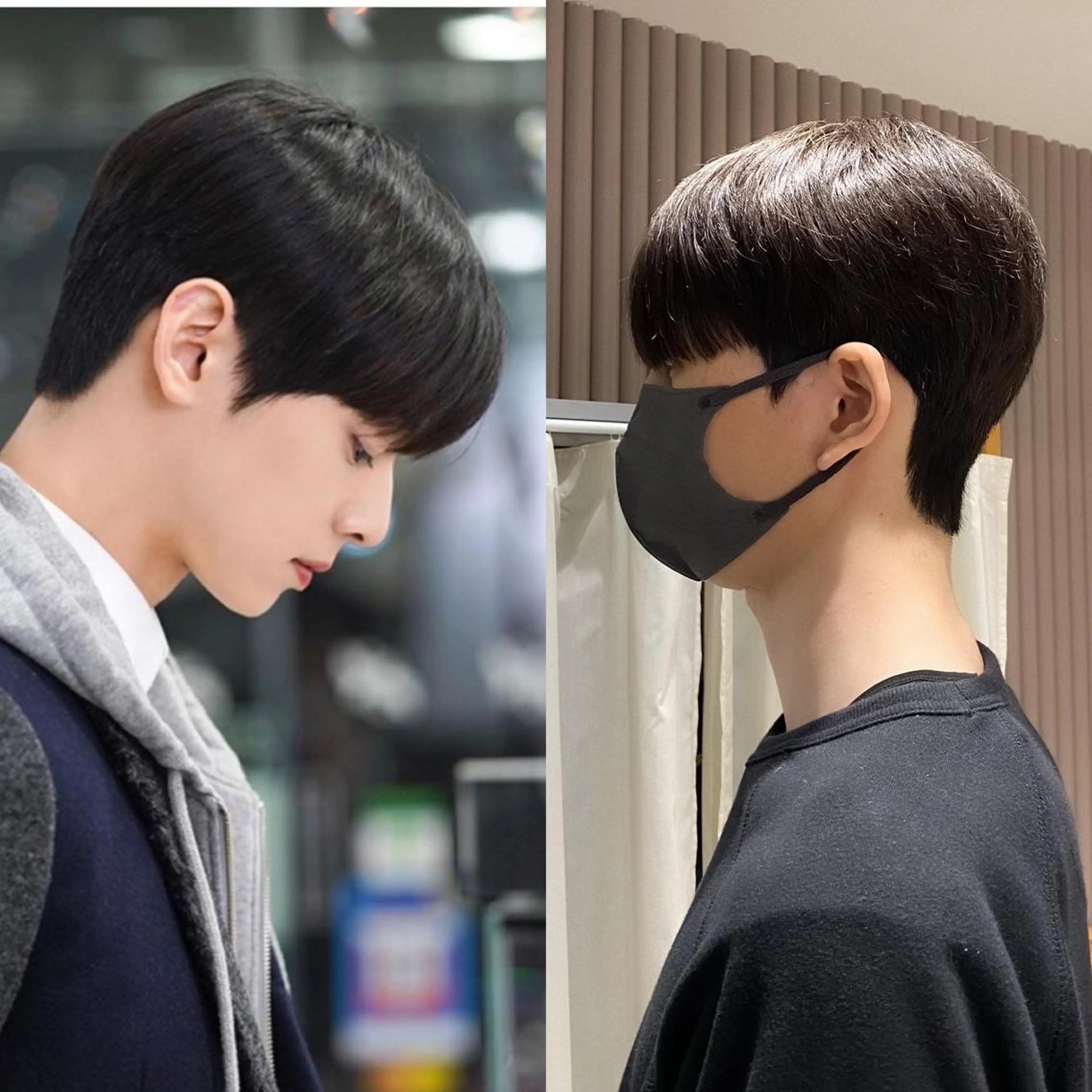 ショート パーマ メンズ ダウンパーマ メンズパーマ カット パーマ トリートメント ヘッドスパ ヘアセット 韓国メンズヘア専門 RYO 表参道/原宿のヘアスタイル