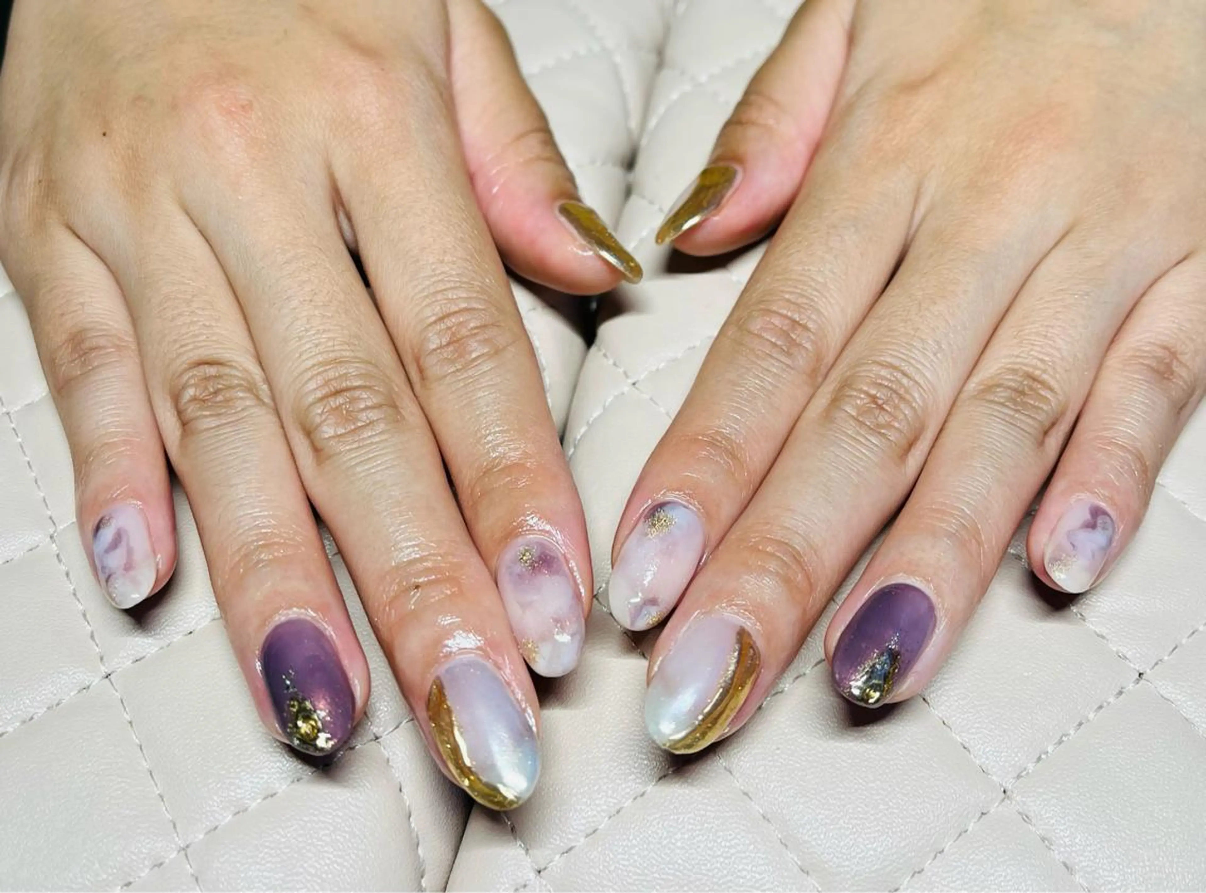ネイル goldgleams ちなのネイルデザイン