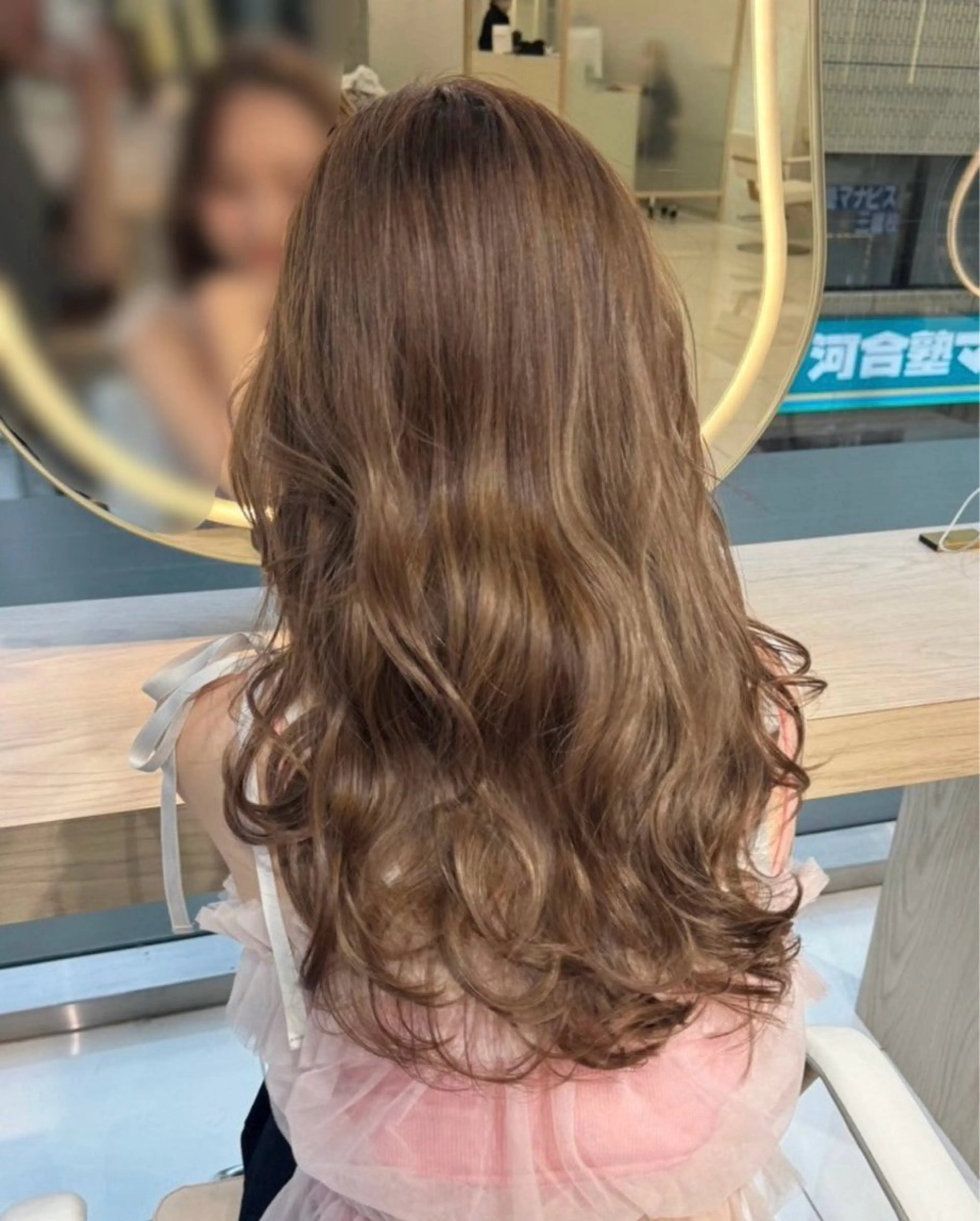 ロング カラー ベージュカラー ブリーチ ブラウンカラー ブラウンベージュ 透明感カラー ヘアカラー 透明感カラー/ゆな 🎀のヘアスタイル