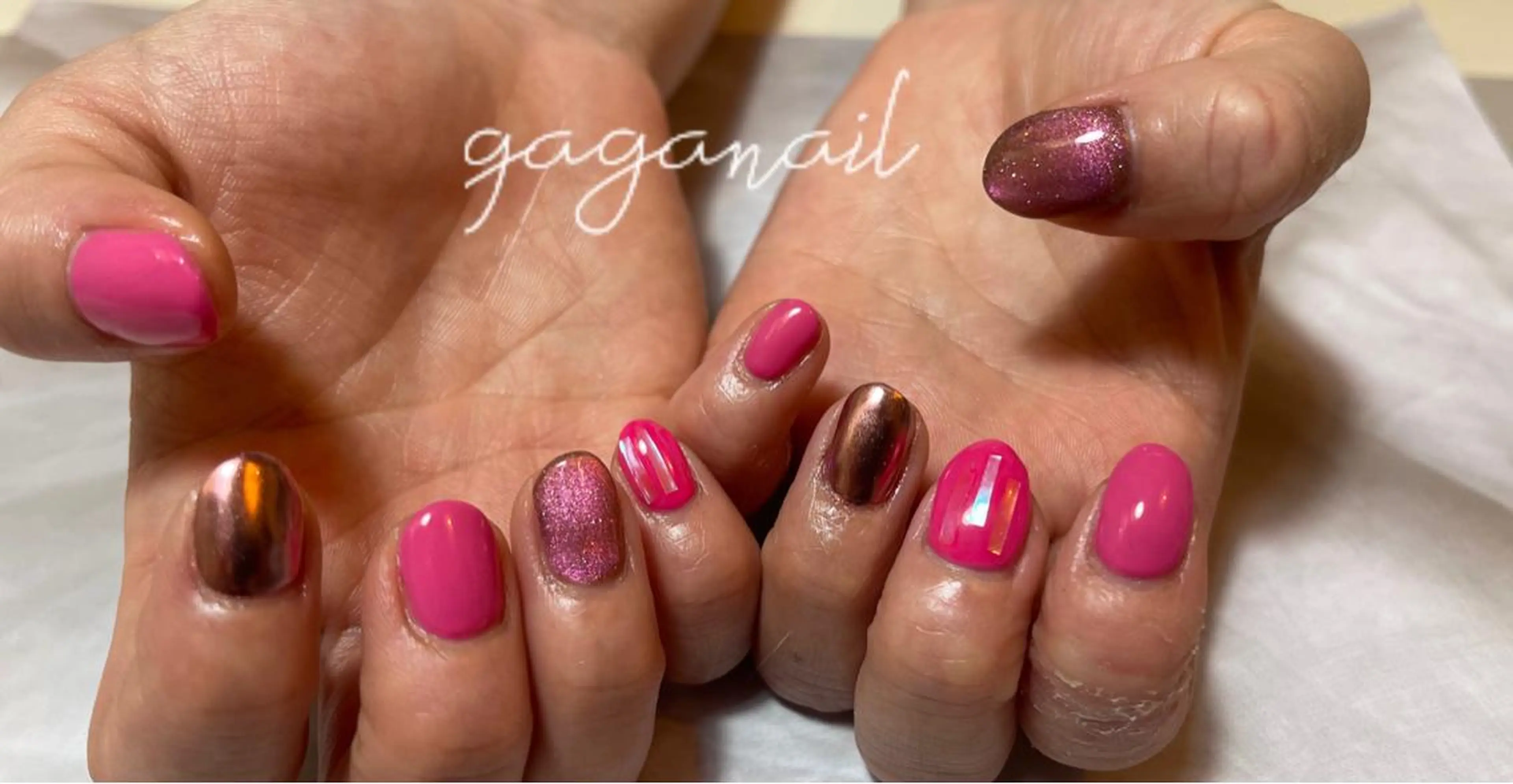 ネイル 持ち込み nailsalon gagaのネイルデザイン