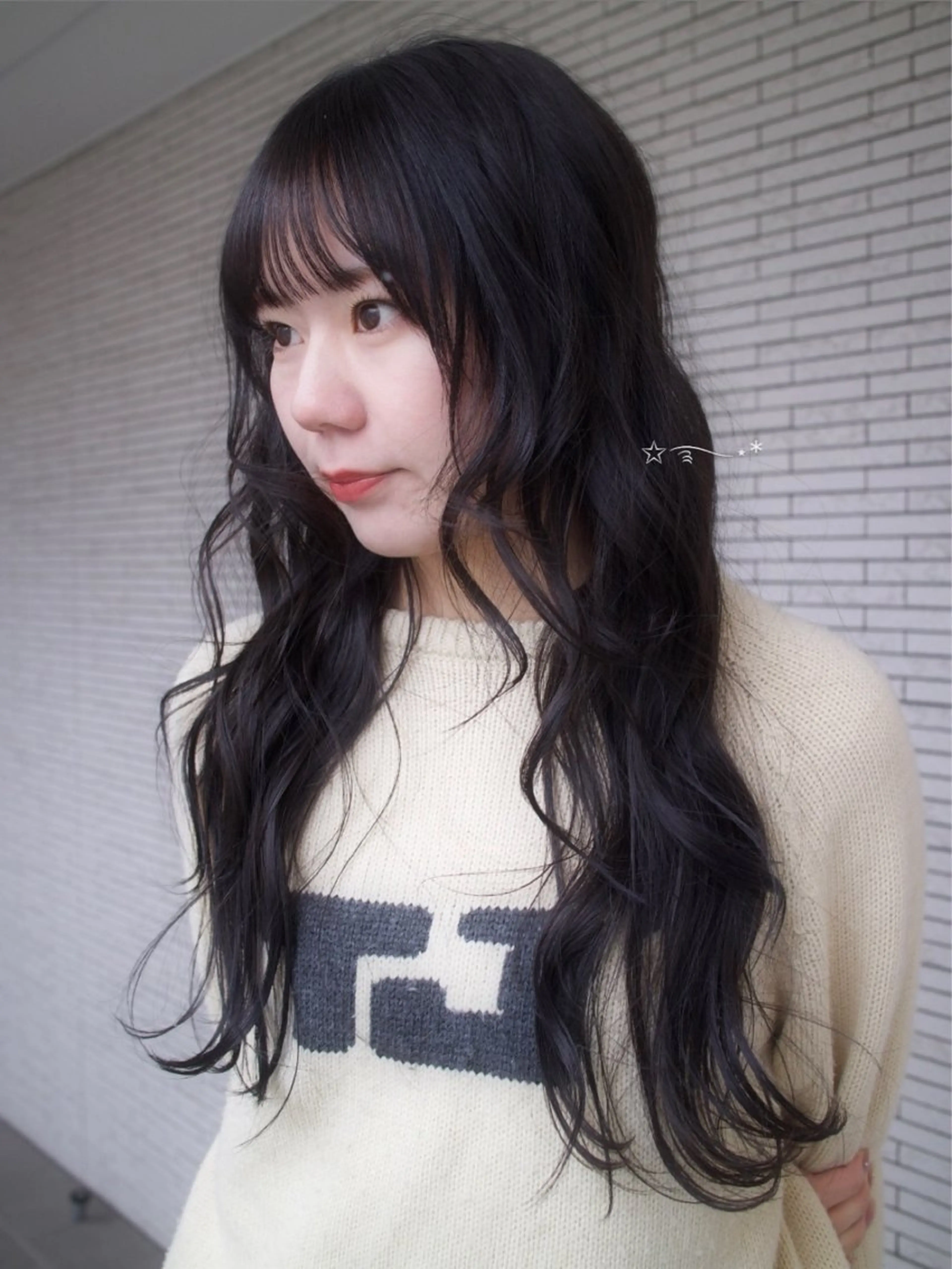 ロング カラー ヘアアレンジ 透明感カラー トリートメント ヘアカラー ᵐⁱᵏⁱᵏᵒ /暖色･透明感カラーのヘアスタイル