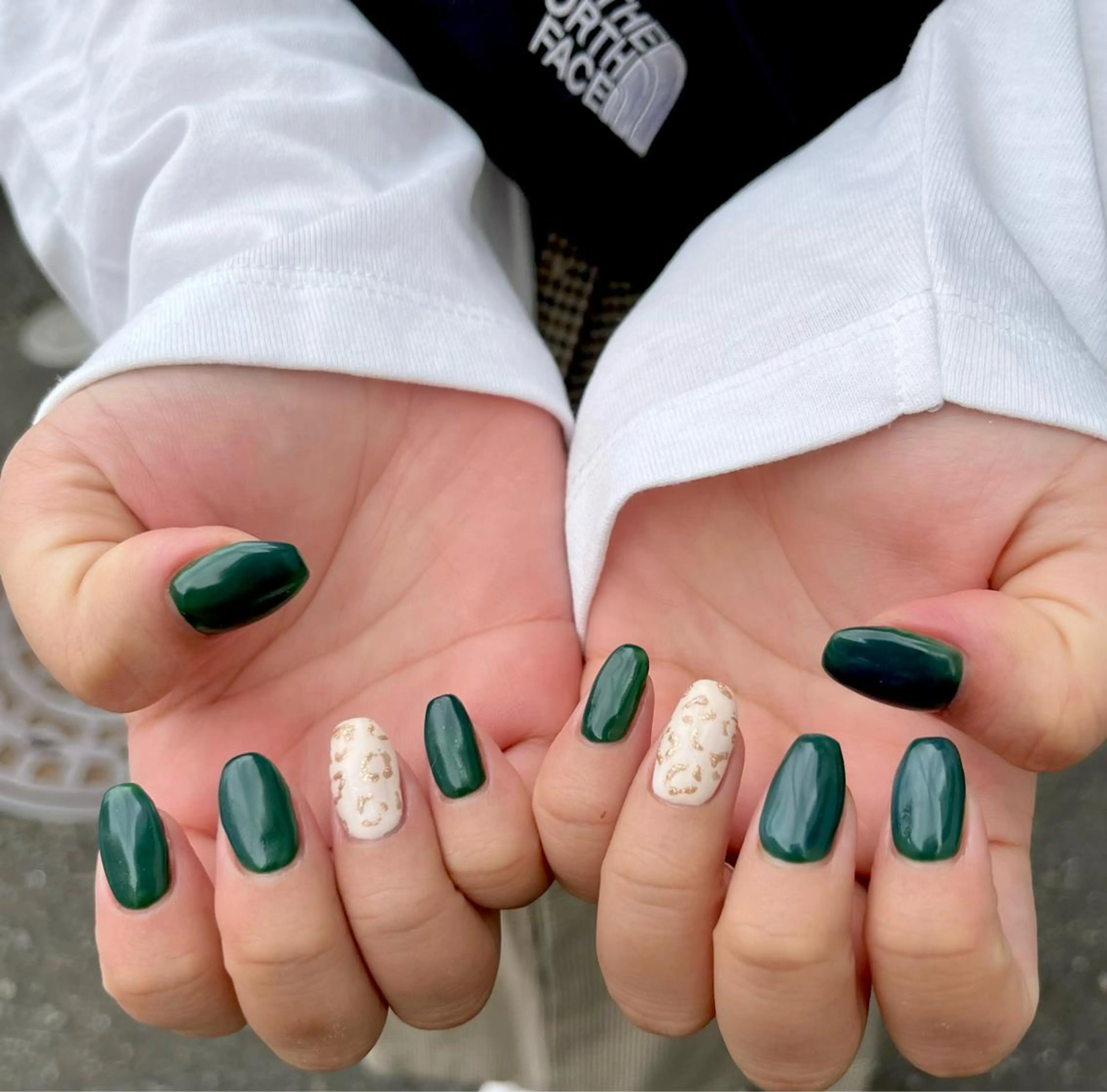 ネイル アニマル柄 ハンドネイル Nail Salon　Ｋのネイルデザイン
