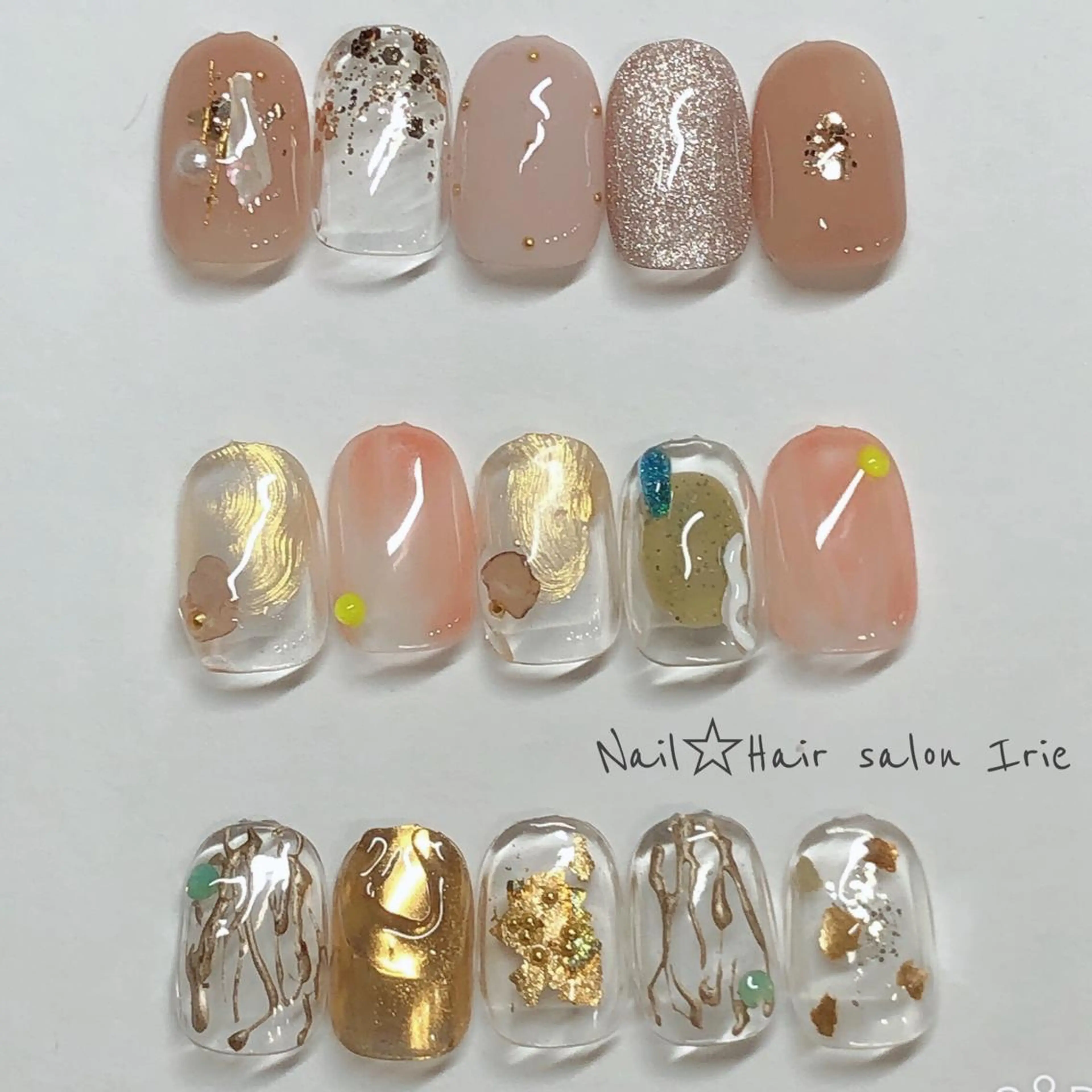 ネイル ハンドネイル Hair salon Irie所属・與儀 知佳のネイルデザイン