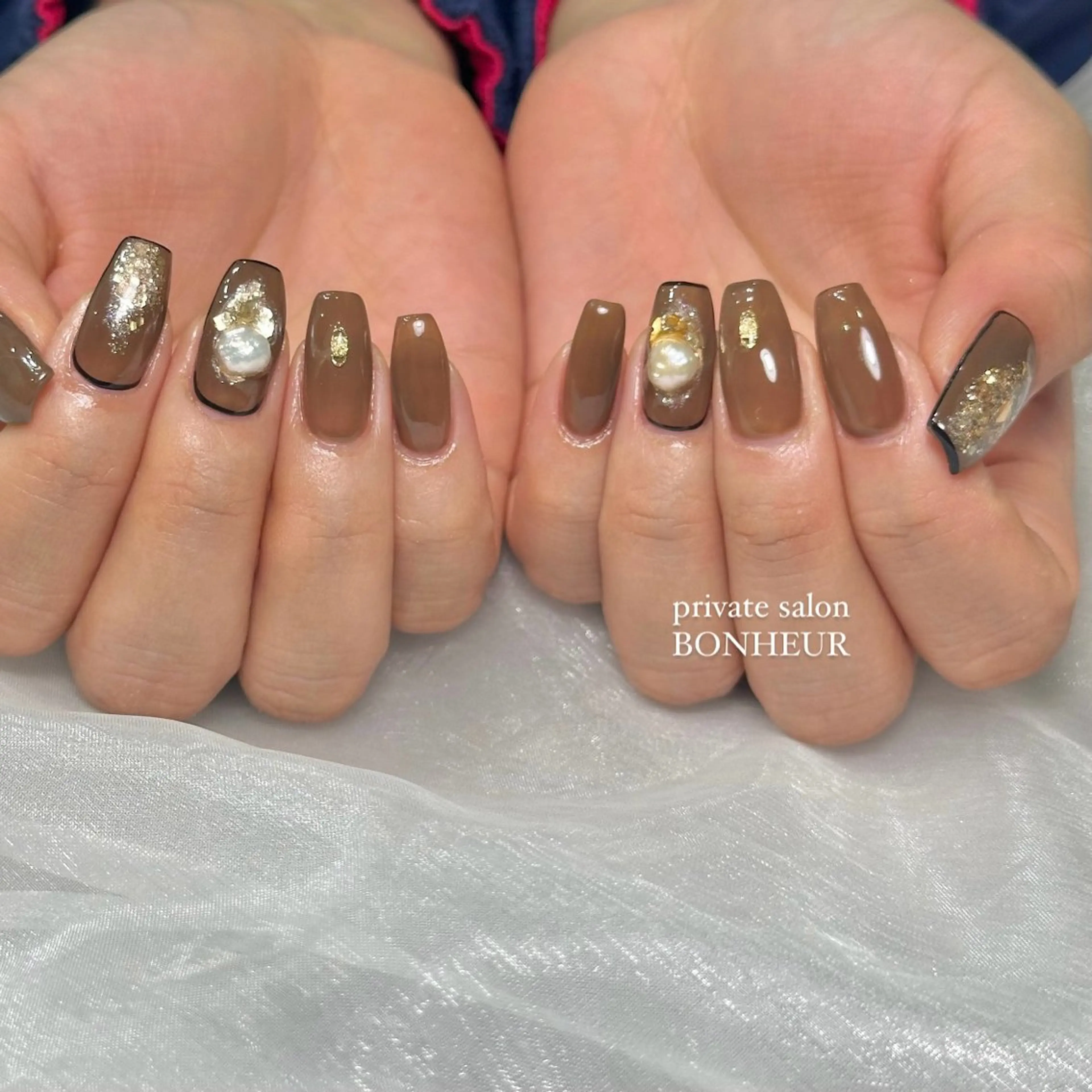 ネイル ハンドネイル BONHEUR Annaのネイルデザイン