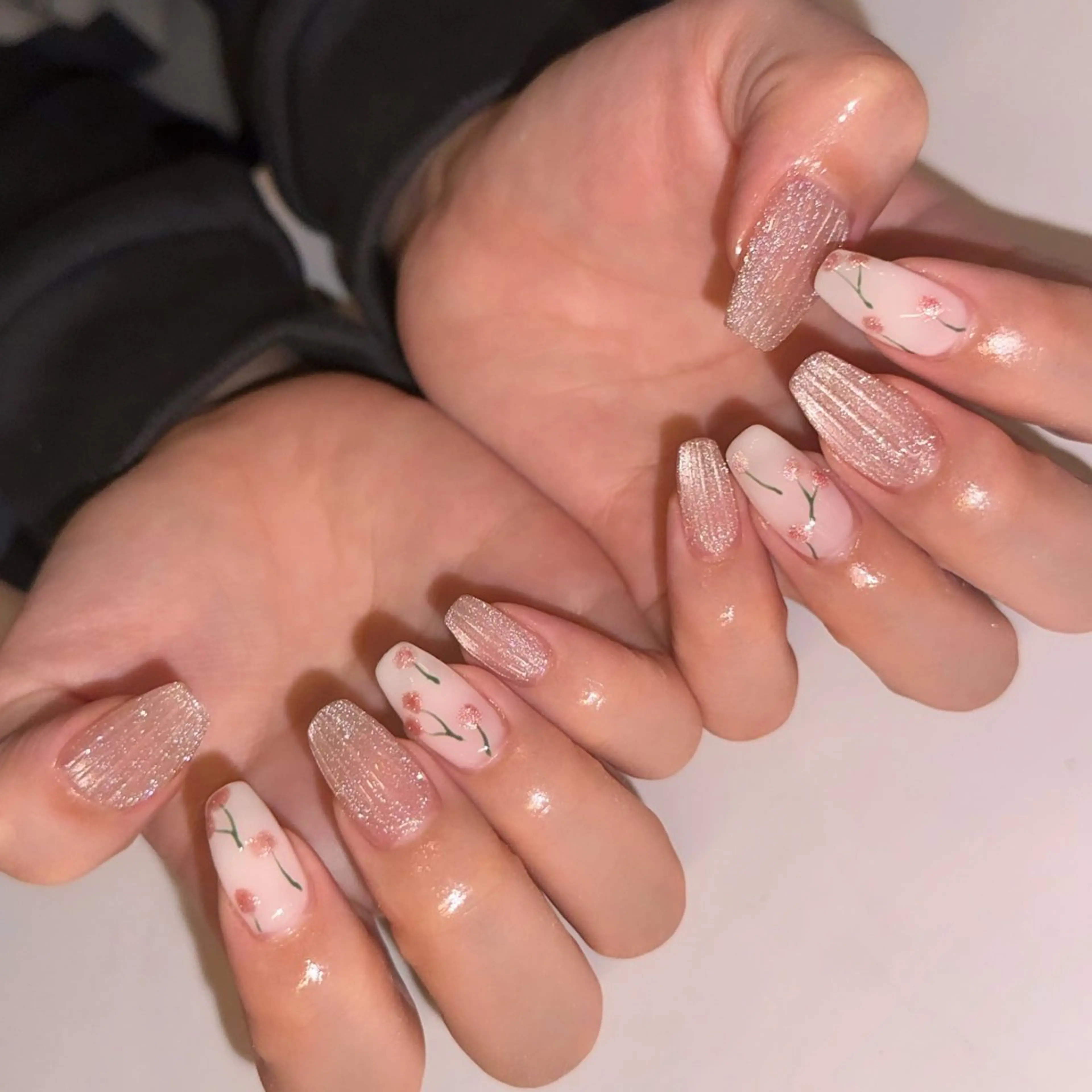 セミロング ハンドネイル Amo所属・Amo nailのネイルデザイン