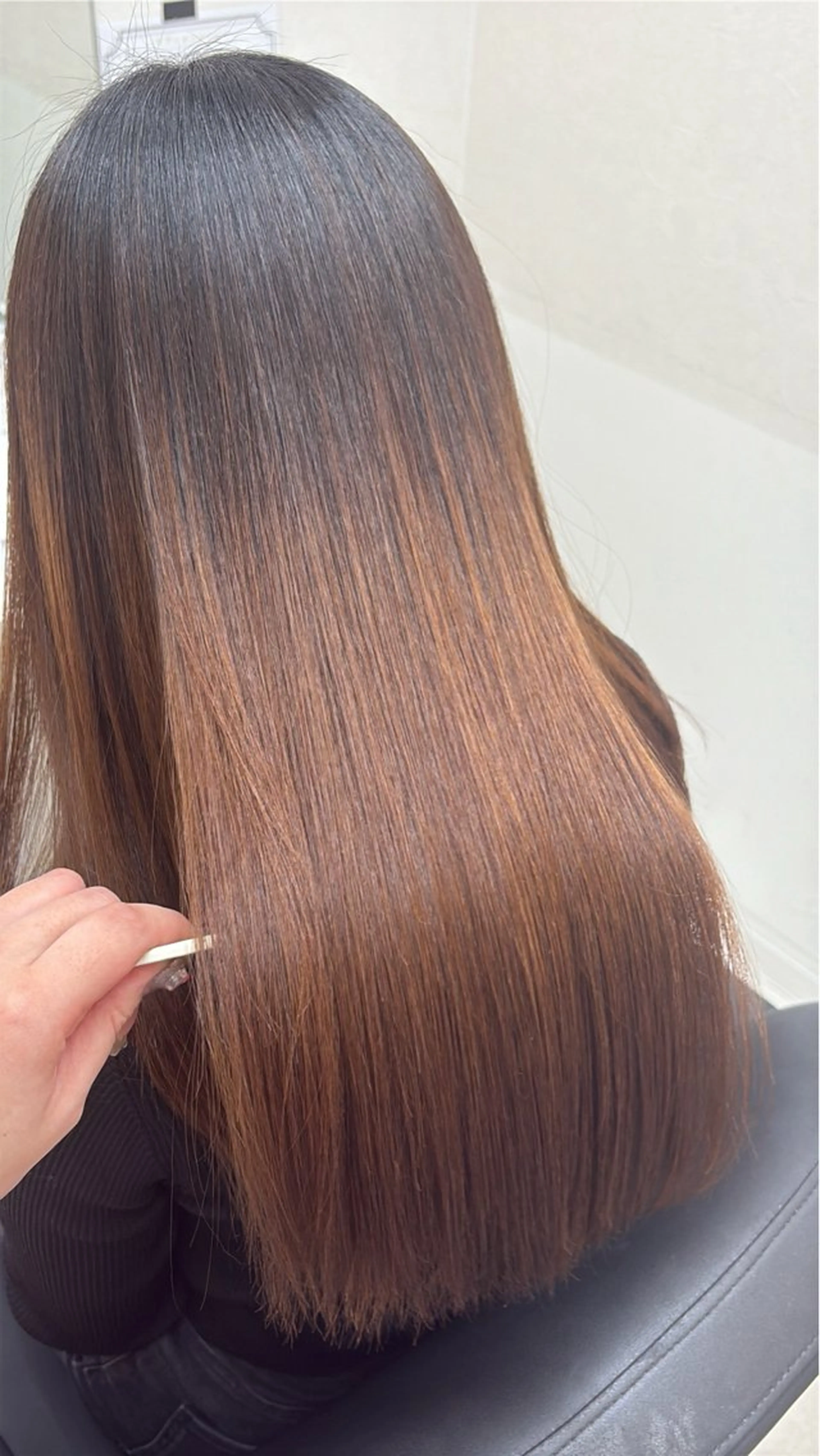 ロング 髪質改善 縮毛矯正 トリートメント SAKURA 髪質改善/ヘアセットのヘアスタイル