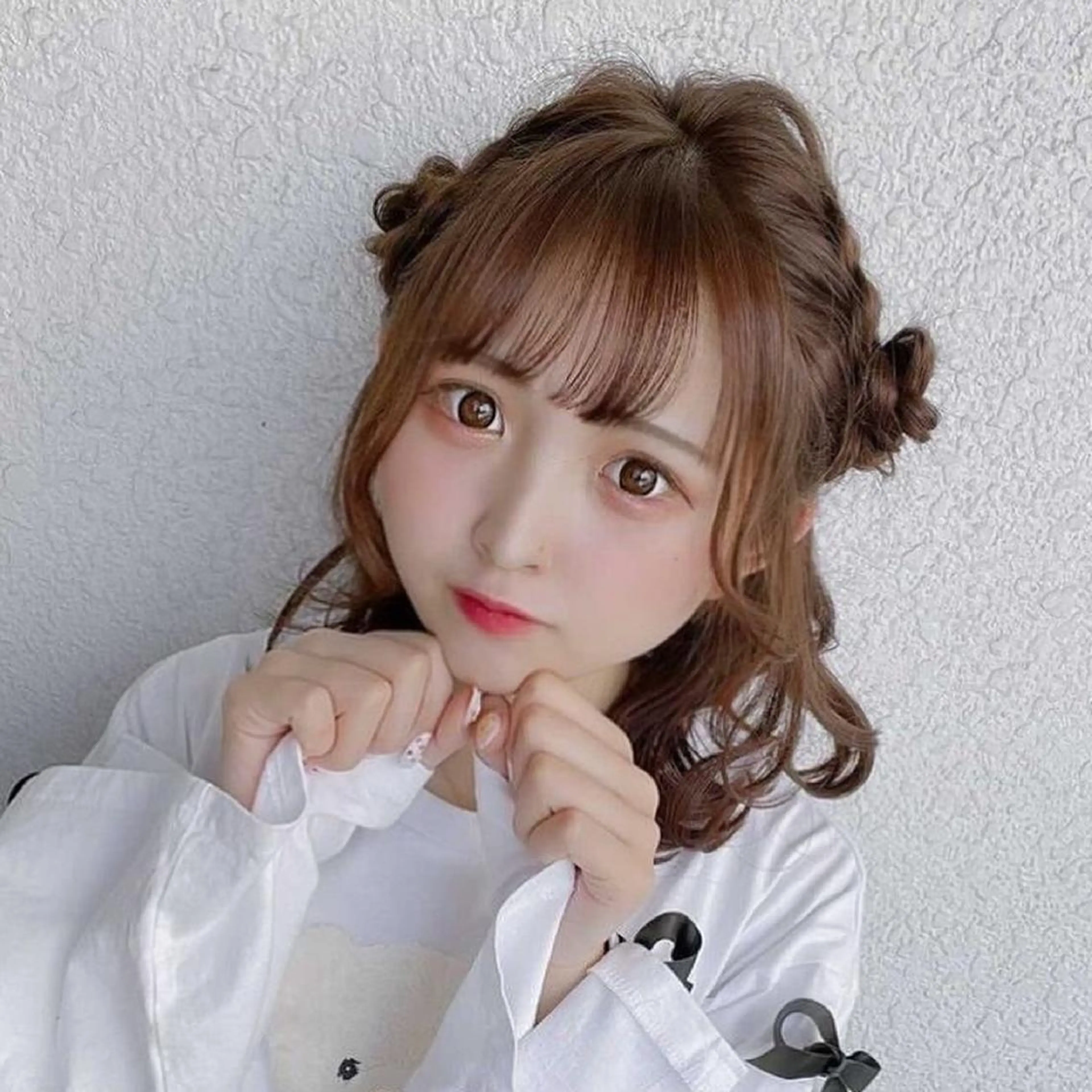 ミディアム カラー ヘアアレンジ カット ヘアカラー 💖透明感カラー💖 坂本万由子のヘアスタイル