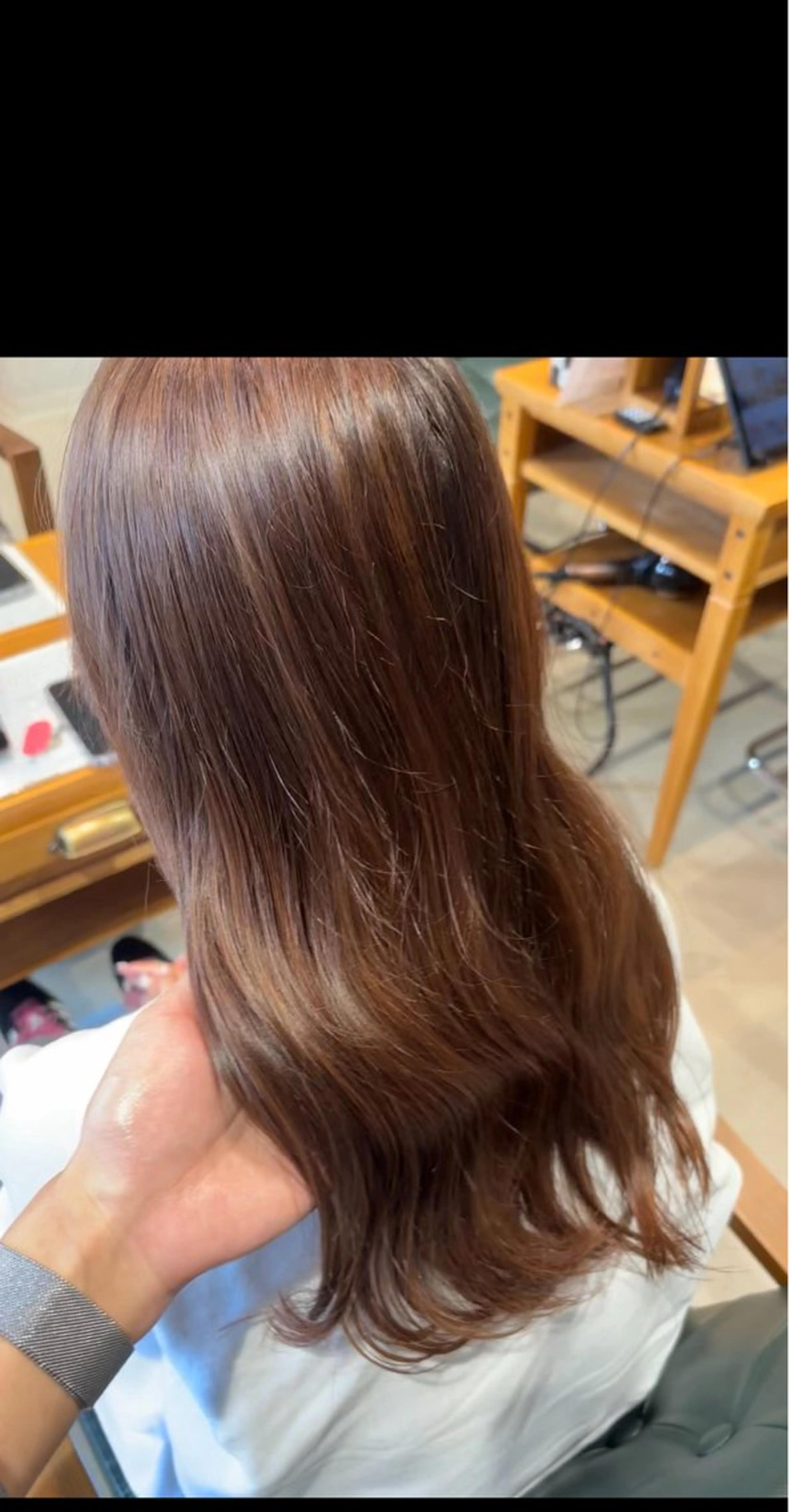 ロング カラー ヘアカラー トリートメント 🩶美髪矯正 笹沼　陸矢🩶のヘアスタイル