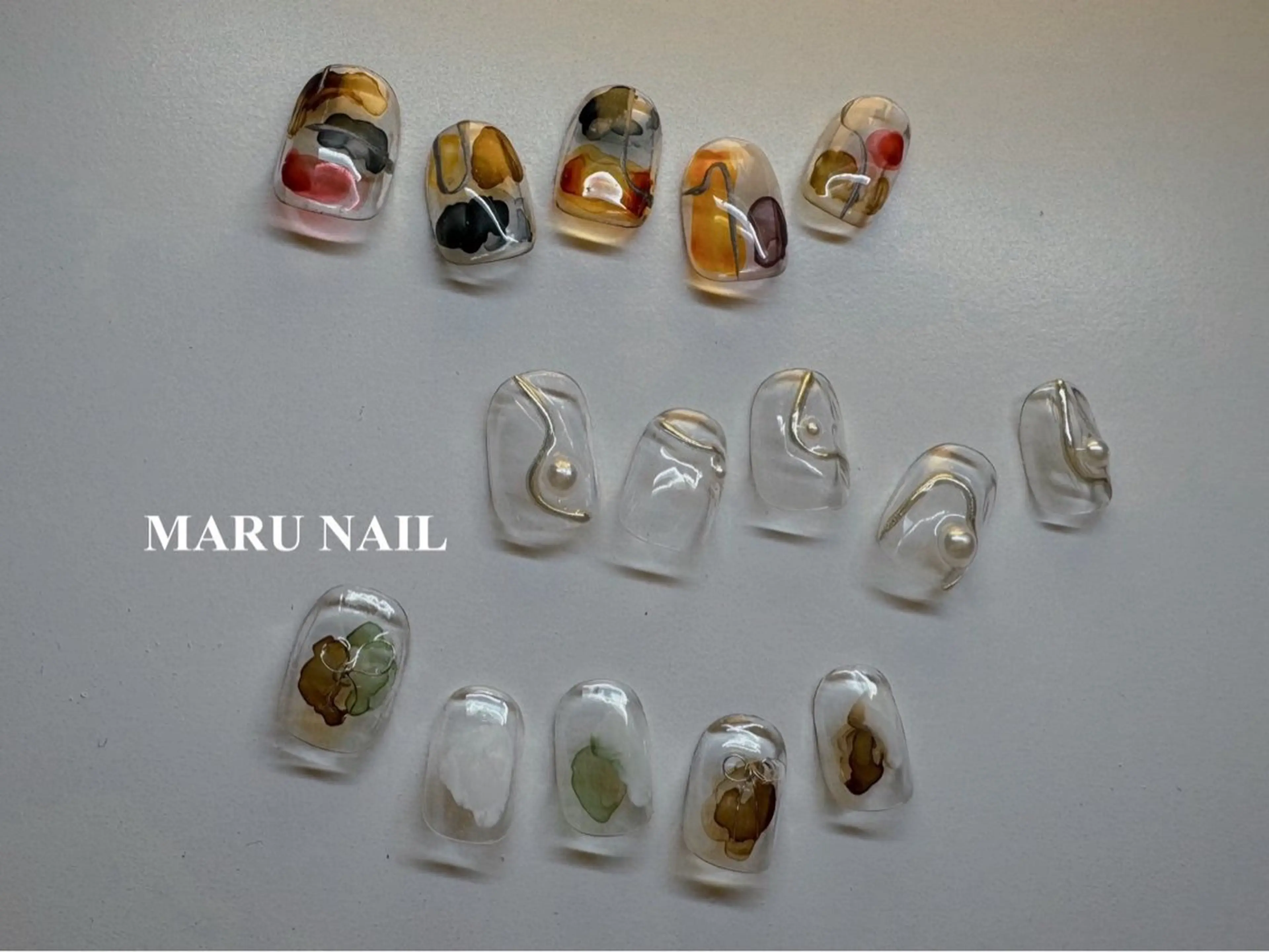 ネイル ハンドネイル ハンドケア MARU NAIL mamiのネイルデザイン
