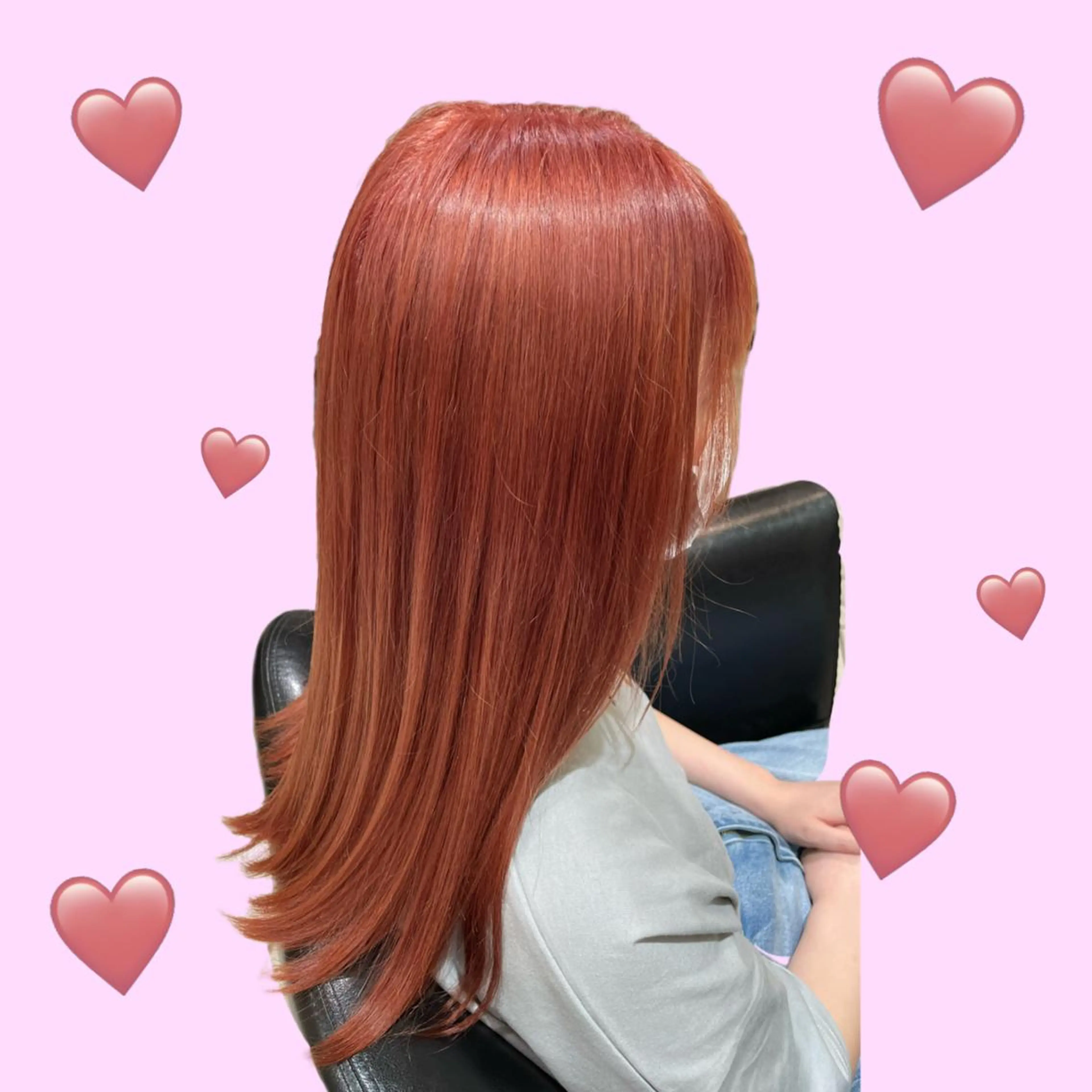 ロング カラー ヘアアレンジ ブリーチ ハイトーンカラー ピンクカラー 🦄ブリーチ💜エク ステ💜MIU🦄のヘアスタイル