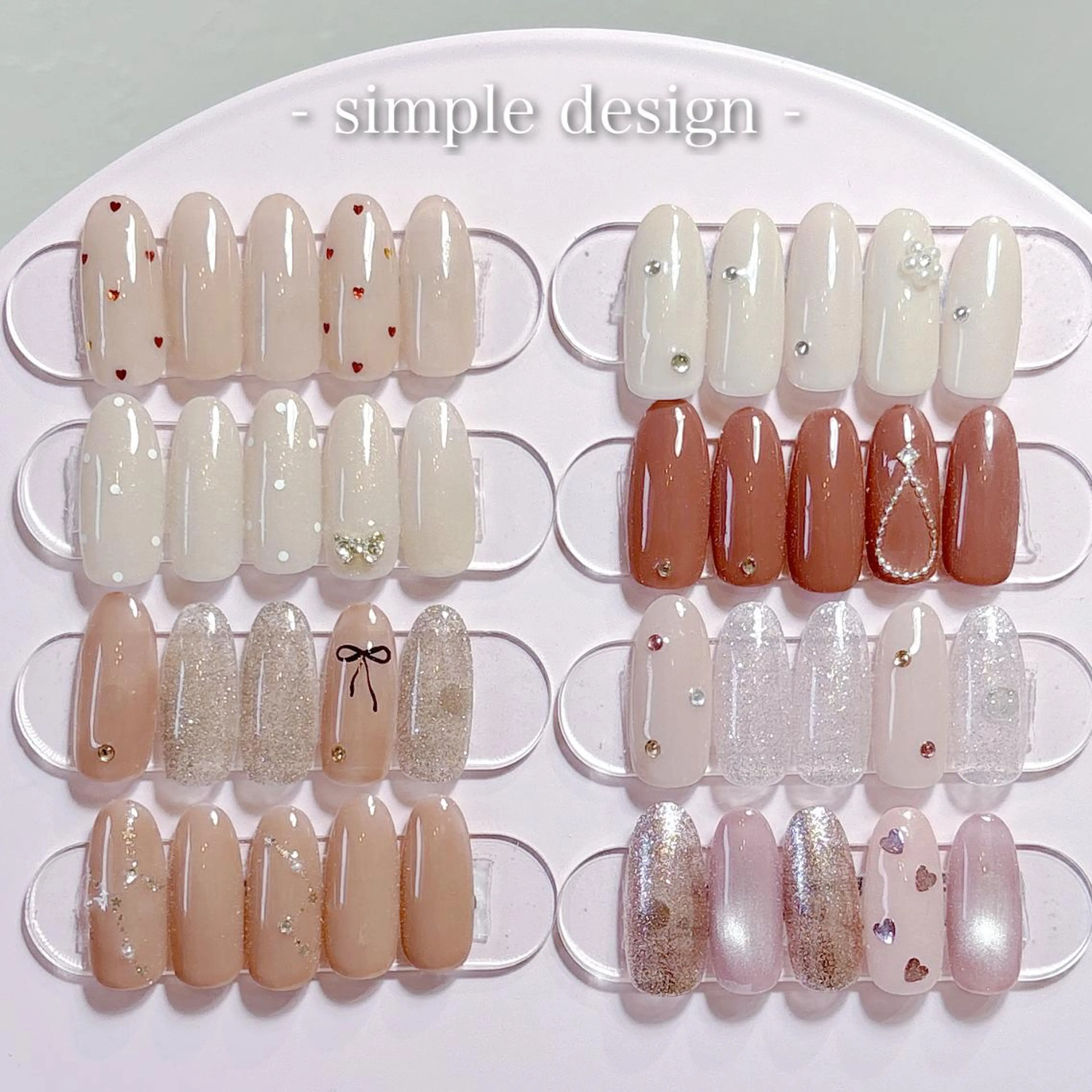 ネイル ハンドネイル ÉCRIN 💅長堀橋のネイルデザイン