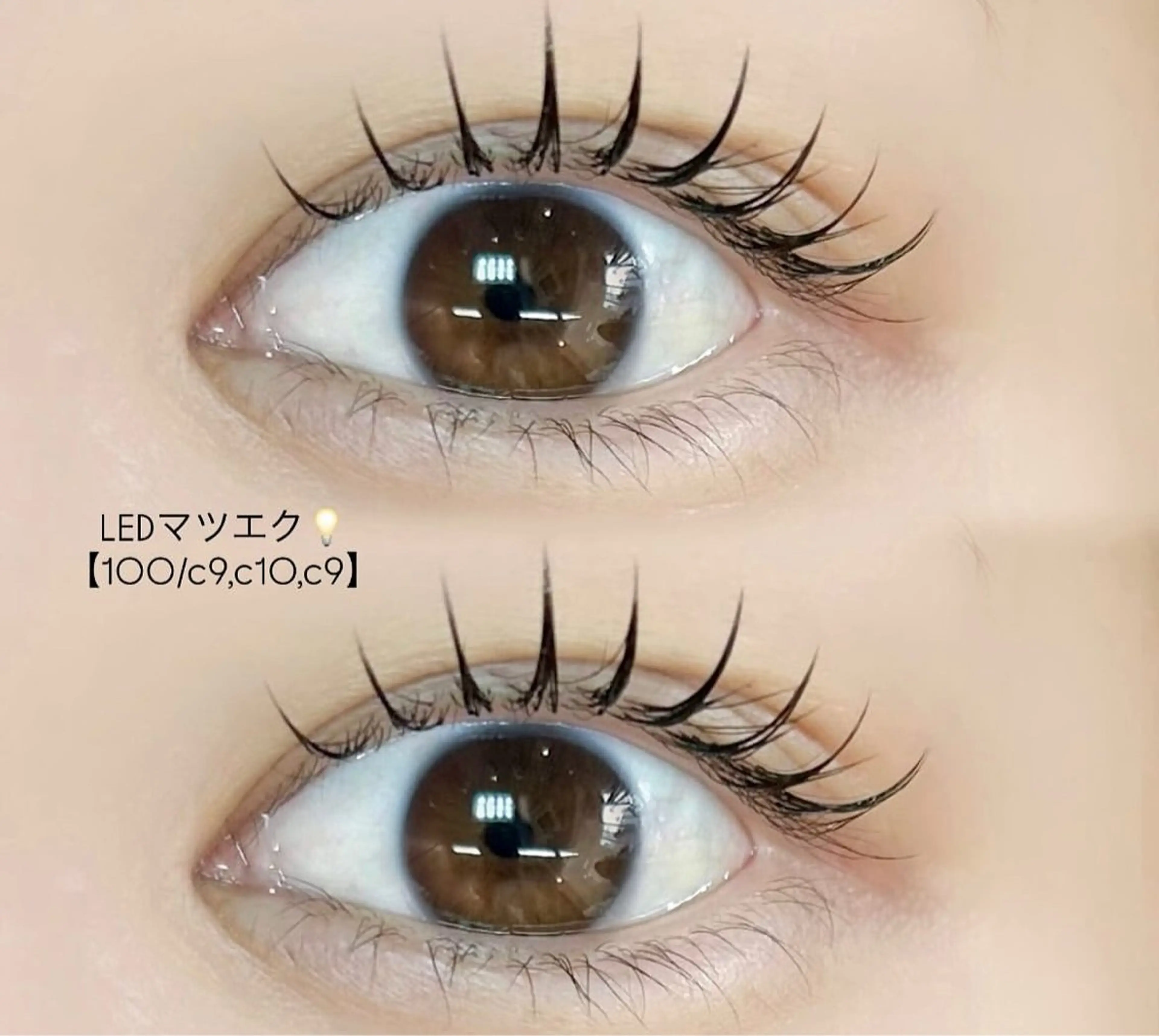 マツエク・マツパ nerine博多 momokaのマツエク・マツパデザイン