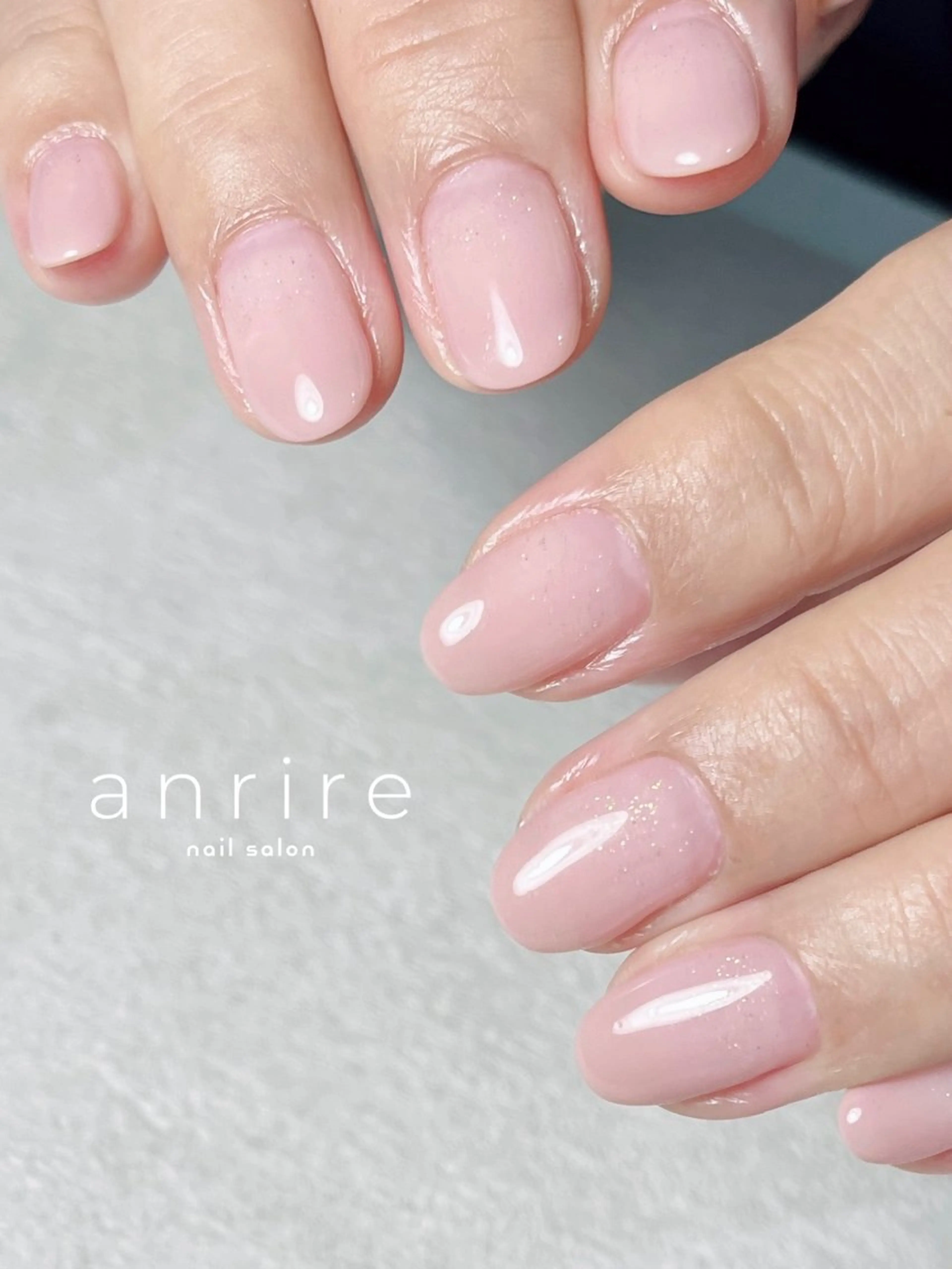 ネイル ジェルネイル グラデーション キラキラネイル ラメ(グリッター) オフィスネイル ハンドネイル nail salon anrire〜アンリール〜所属・nailsalon anrireのネイルデザイン