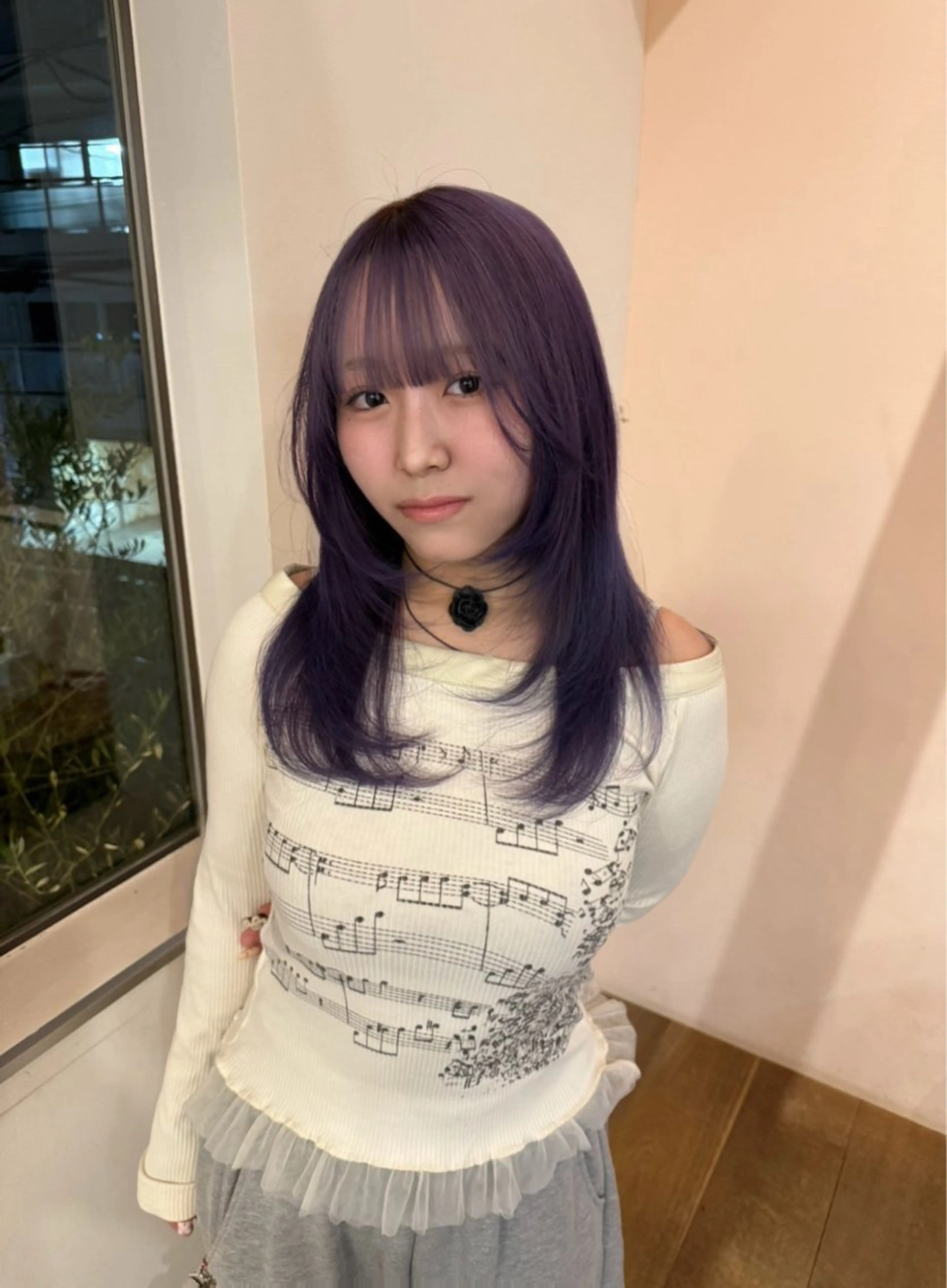 ロング カラー ブリーチ RAF(旧kotibybrooch)所属・水野谷遥/ハイトーン /カラーモデル🎀のヘアスタイル