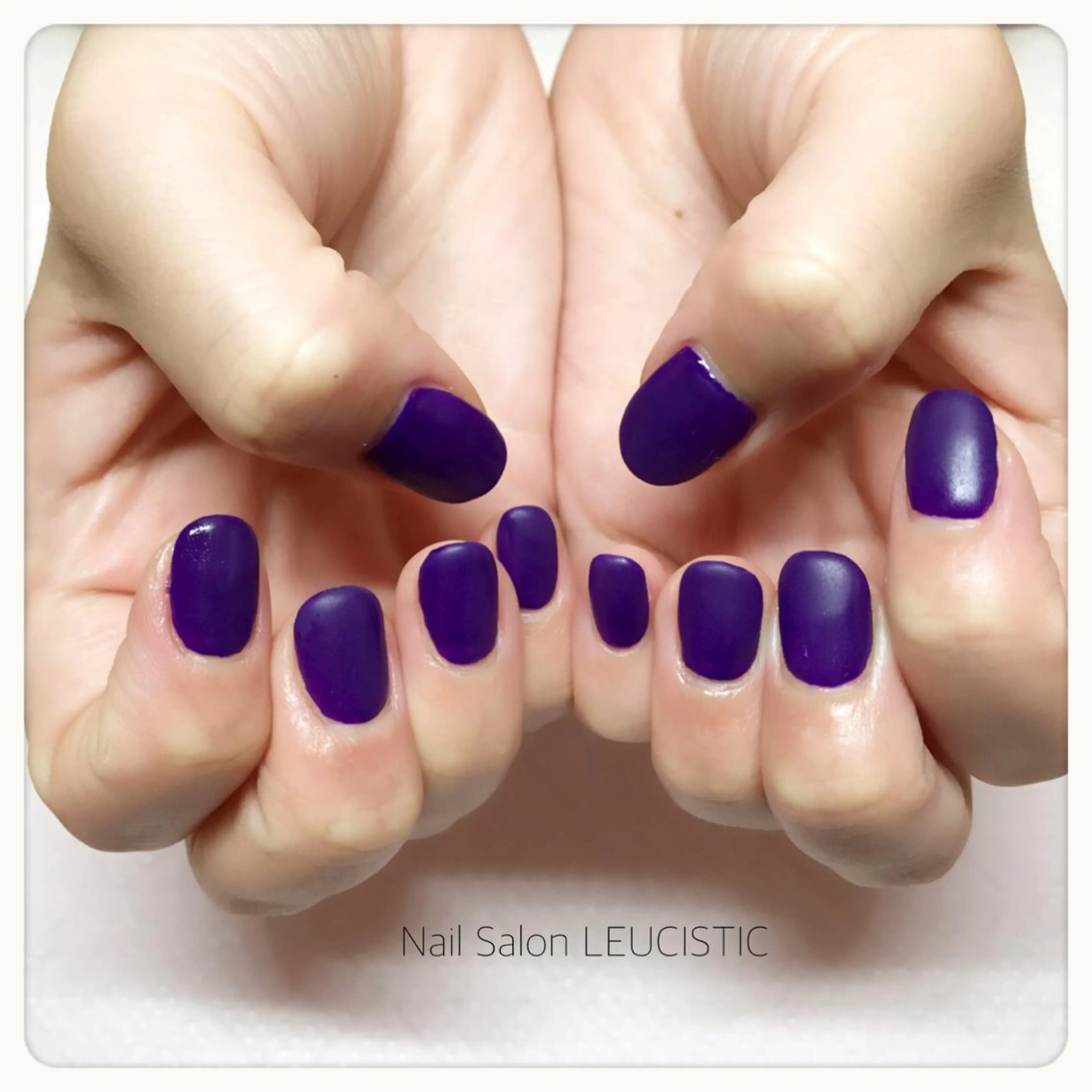 ネイル マットネイル ワンカラーネイル 美時雨・bishigure所属・美時雨 bishigureのエステ・リラクイメージ