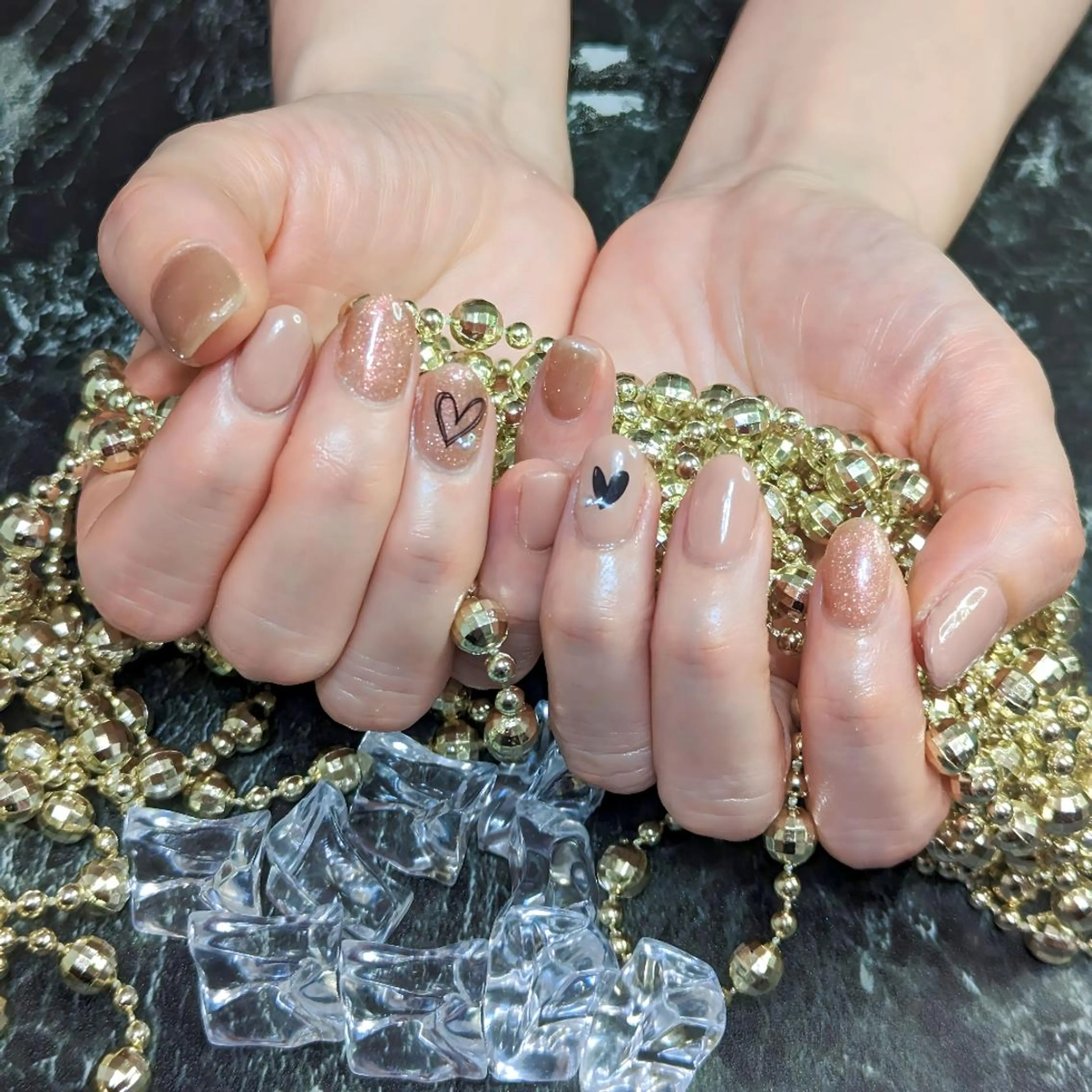 ネイル ハート Chianti Nailのネイルデザイン