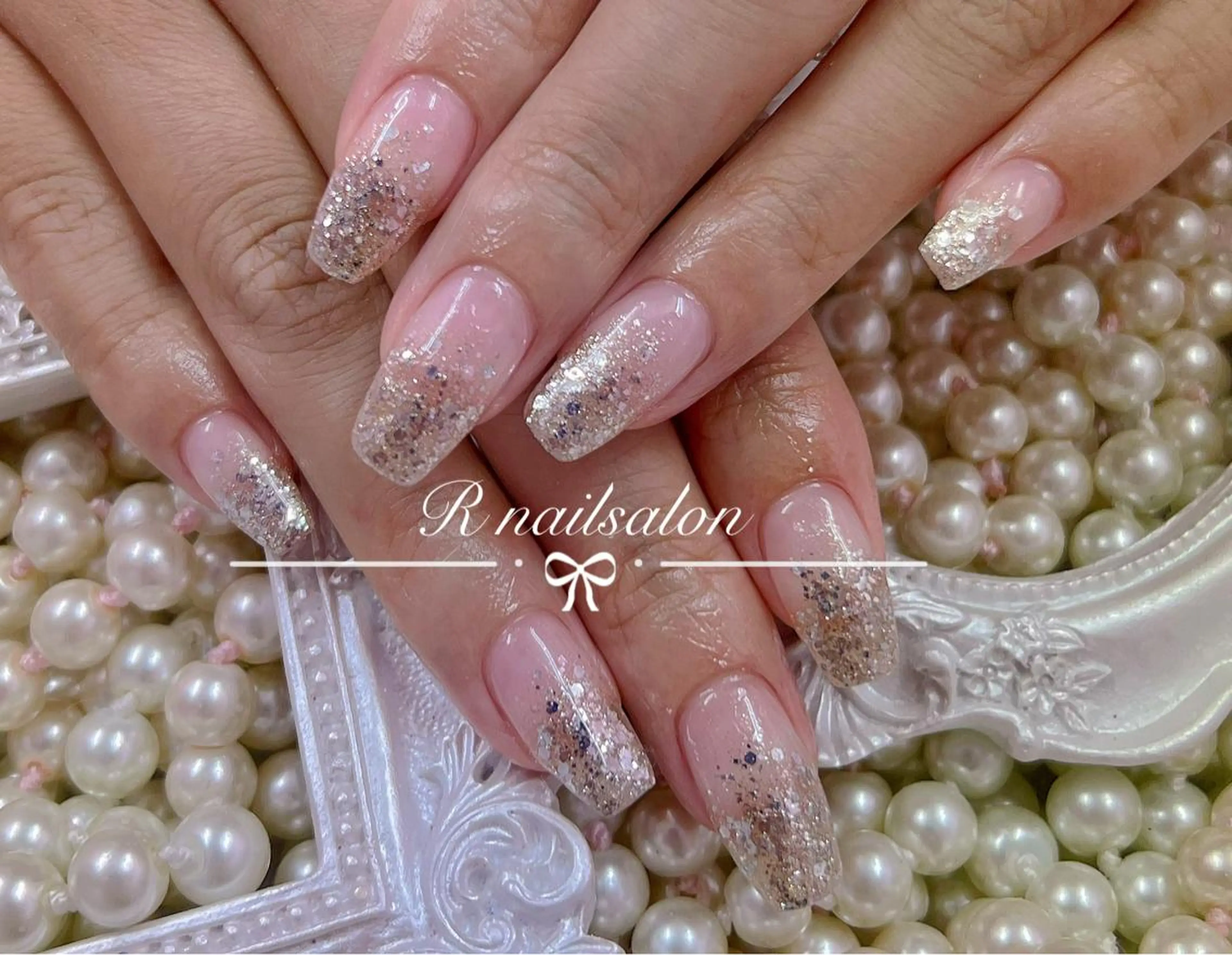 ロング ハンドネイル R NAILSALONのネイルデザイン
