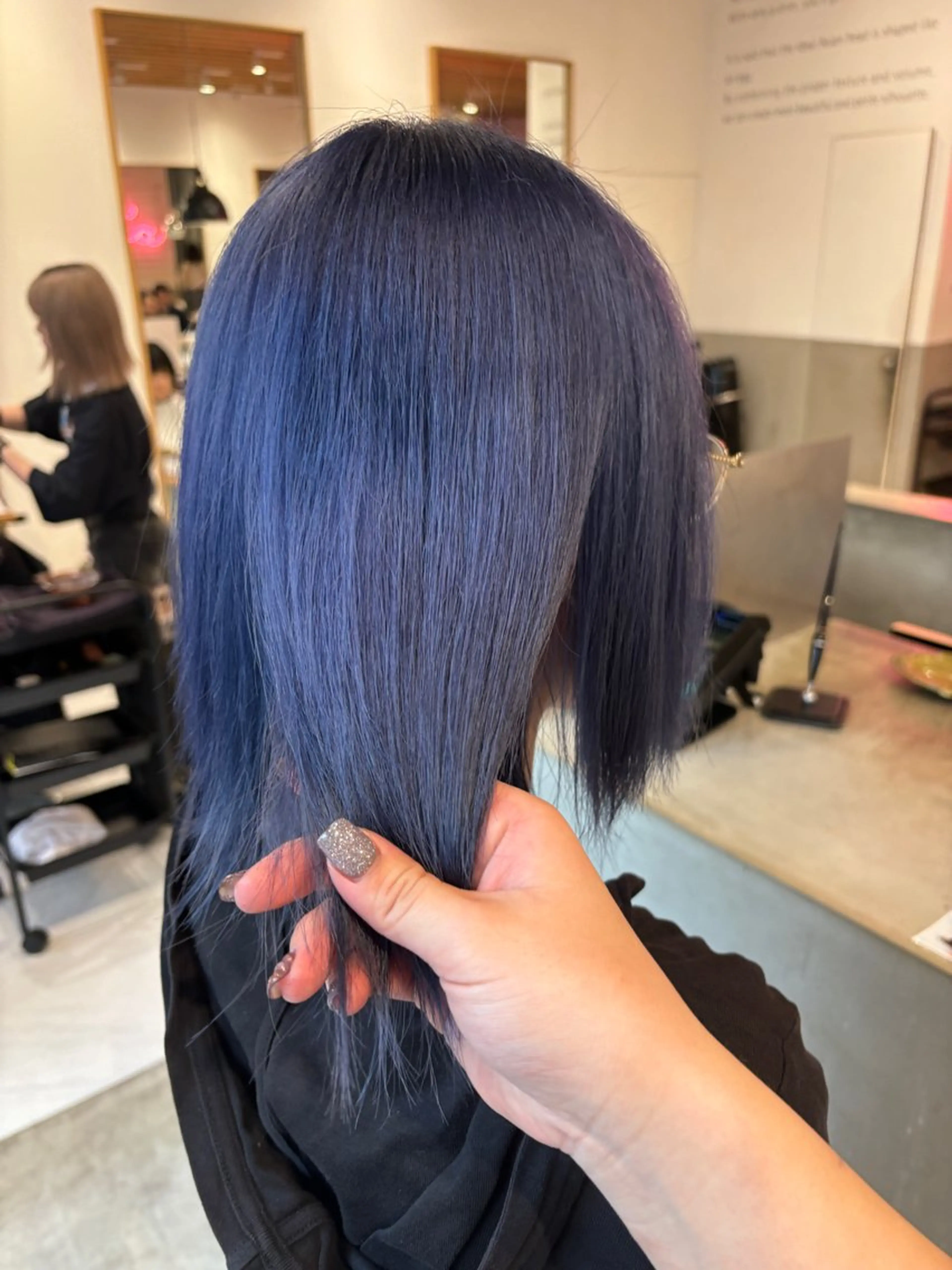 カラー ヘアカラー ️🩵RINKA/ ハイトーンカラー🩵のヘアスタイル