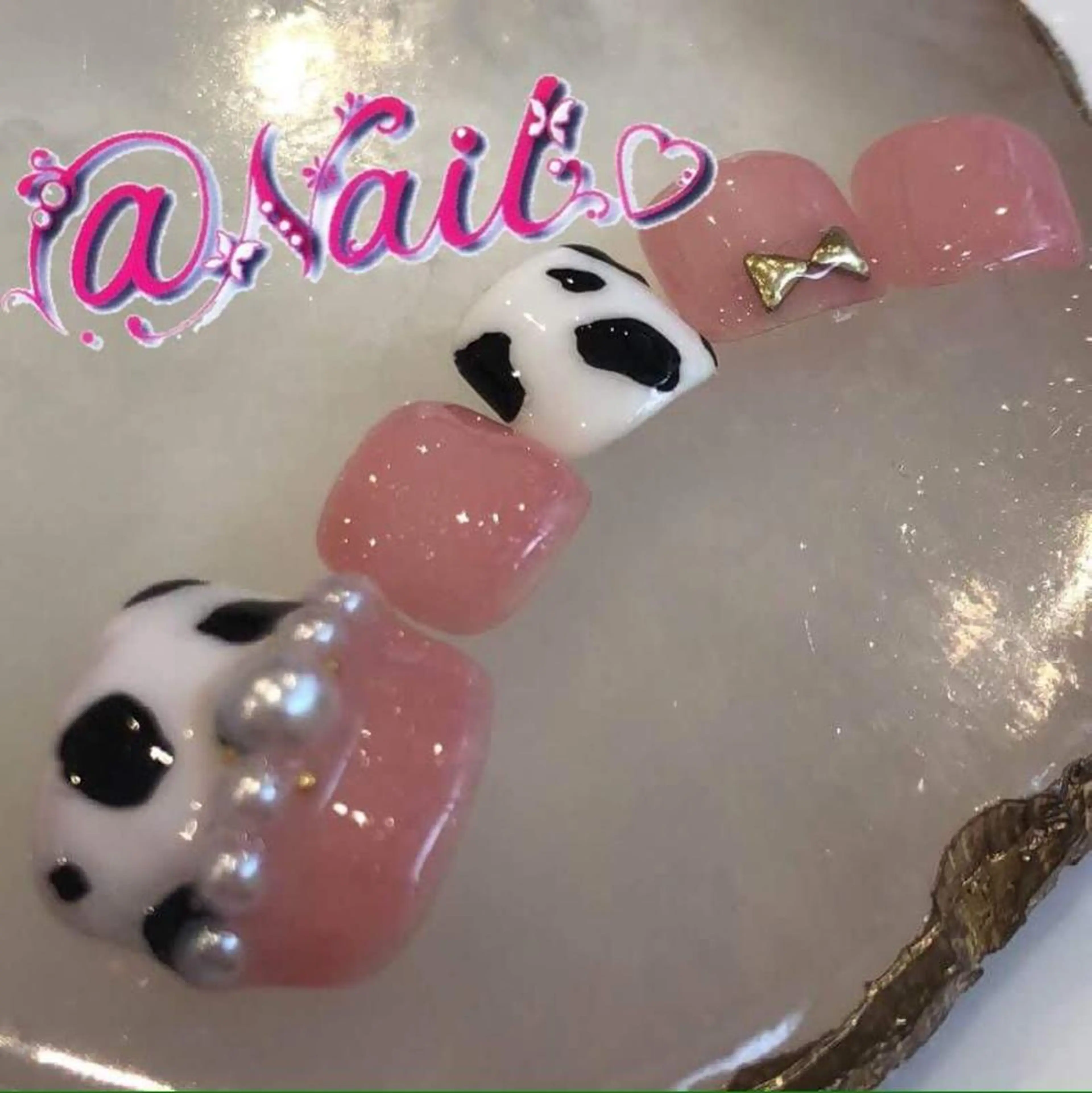 ネイル ネイルチップ 小尾 栞のネイルデザイン
